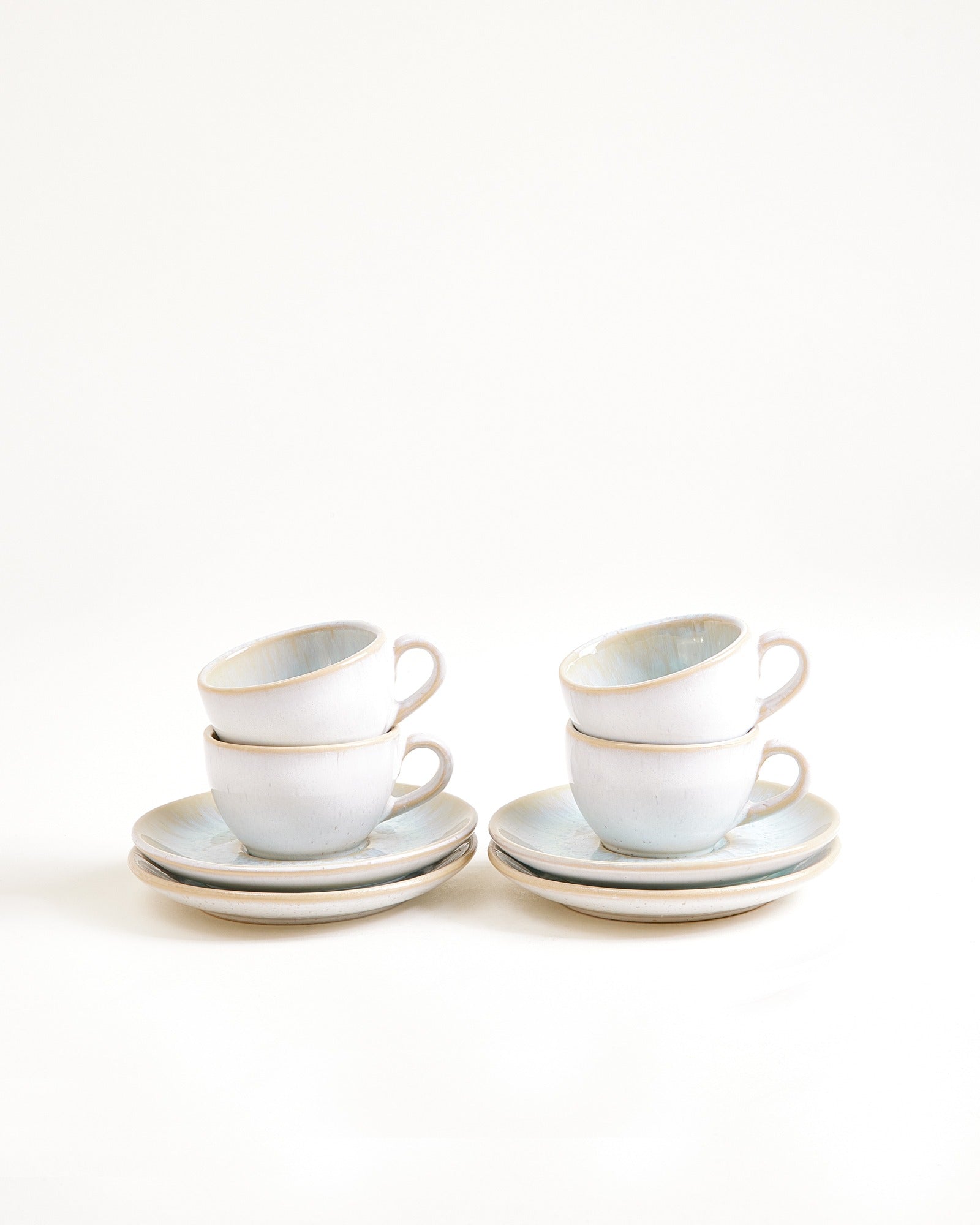 AREIA - ESPRESSO MUG & ESPRESSO SAUCER CLASSIC AZURE SET OF 4