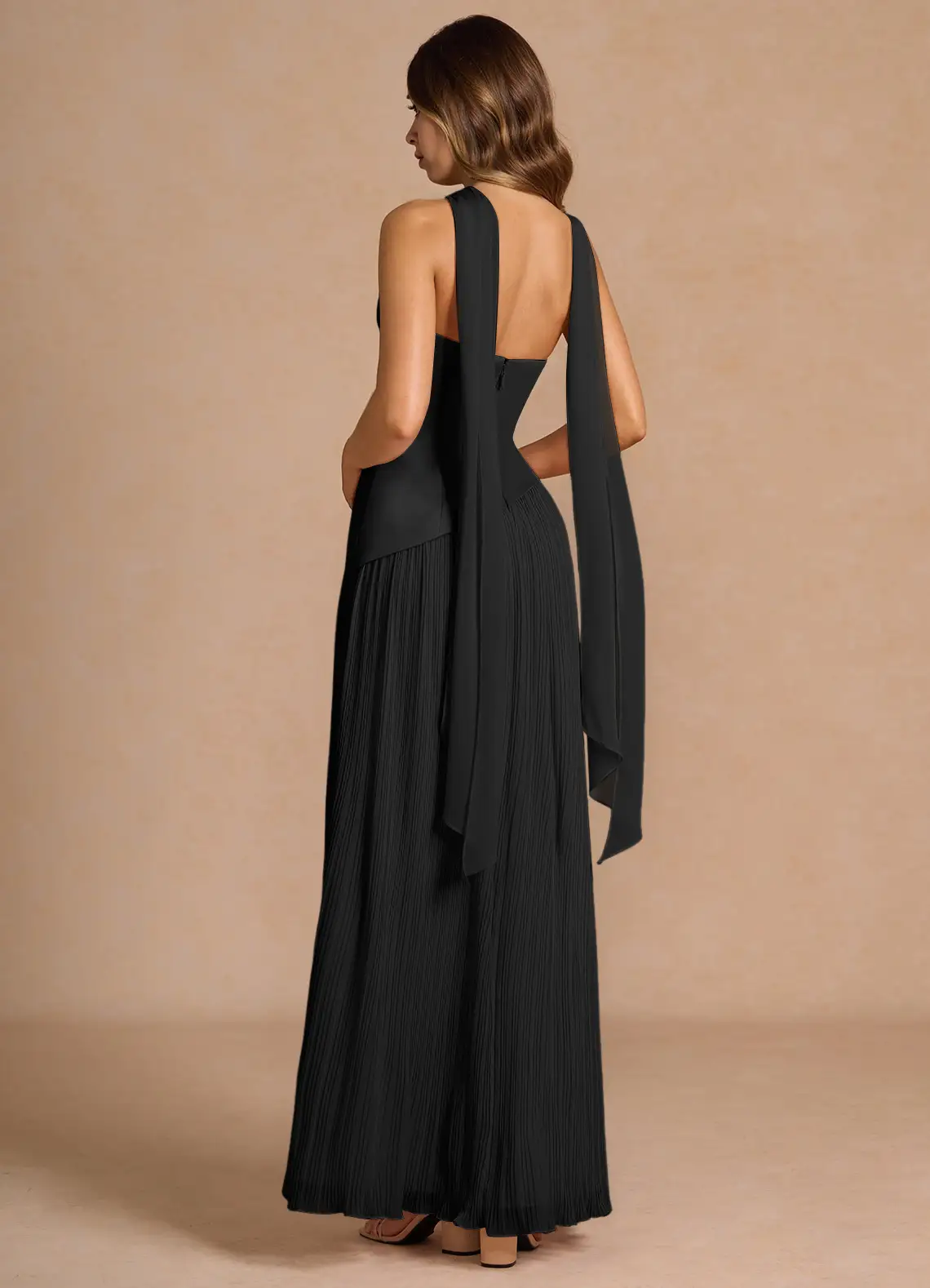 Tierney Black Maxi Dress
