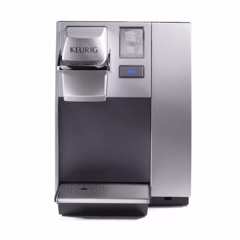 K155 Single Serve Coffee Brewer, Silver