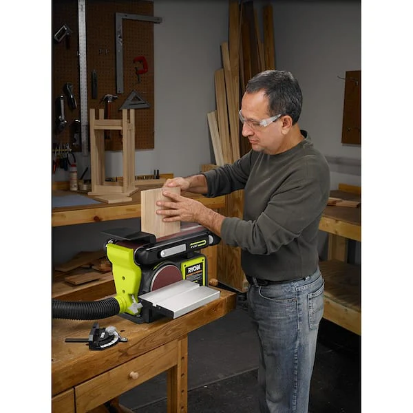 Corded 4 in x 36 in Belt and 6 in Disc Sander Image 10