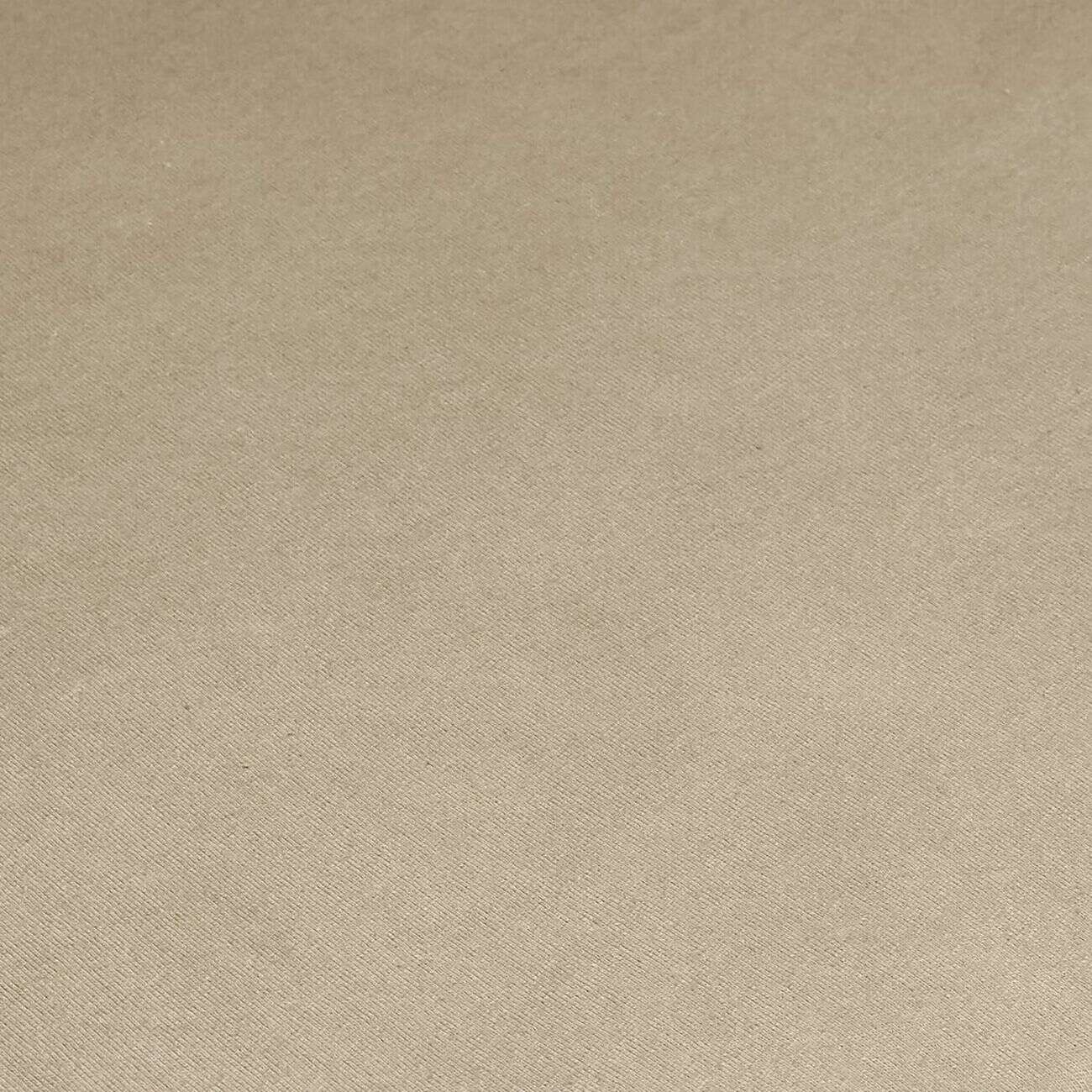 Parure de lit 2 personnes 240x220cm avec 2  taies polyester uni taupe