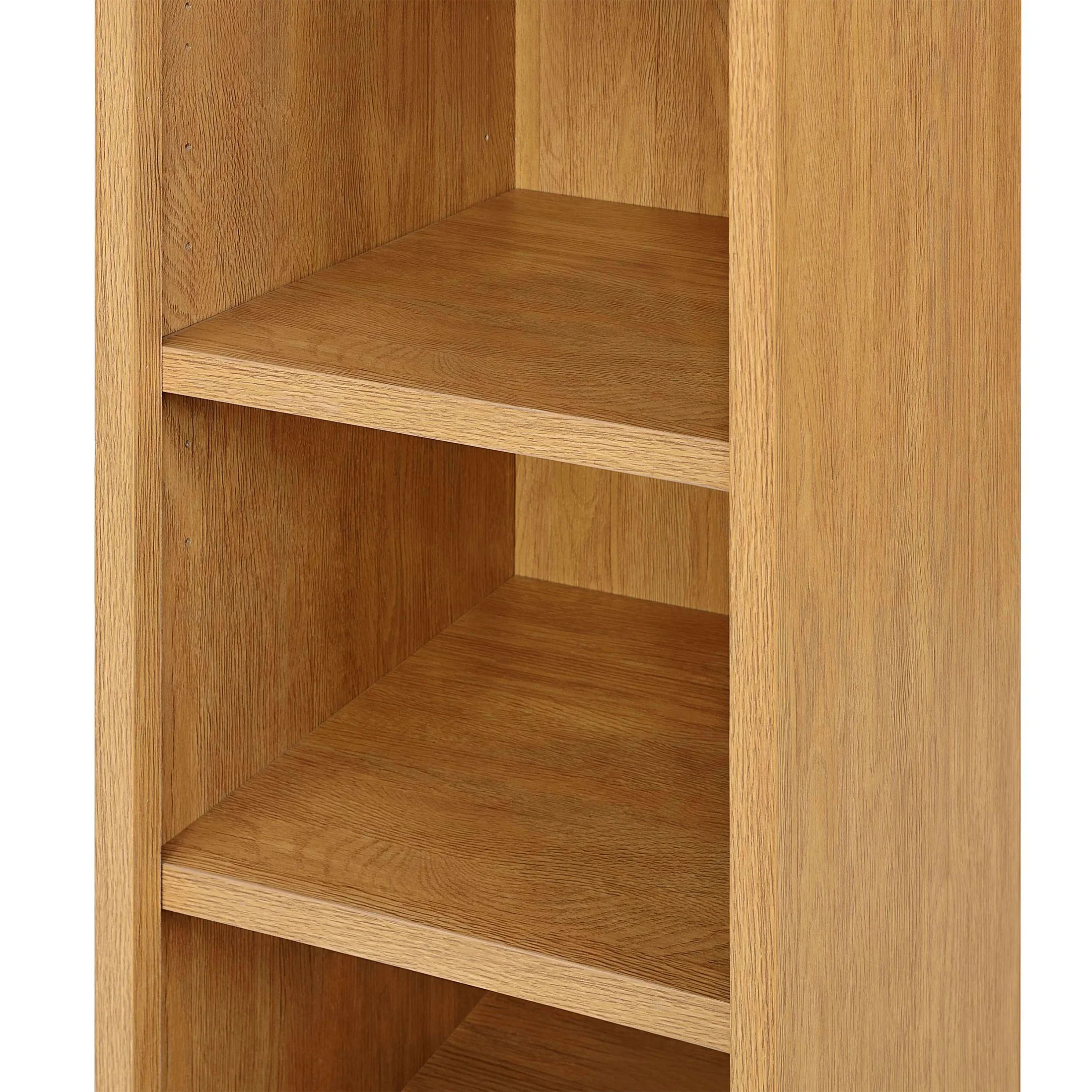 Better Homes & Gardens Juliet Narrow Arch Bookcase, Deep Green and Light Honey