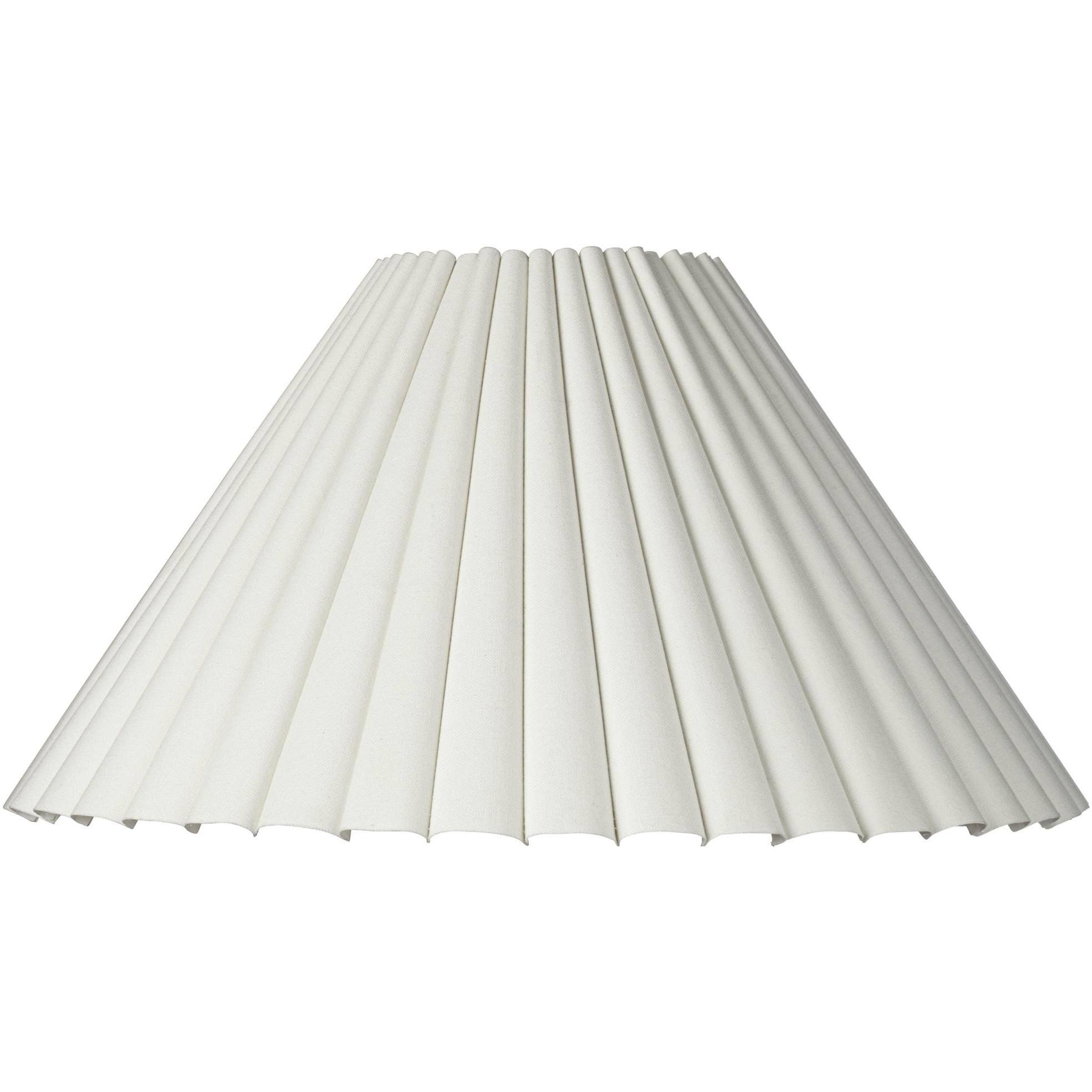 Brentwood Box Pleat Lamp Shade 7X20.5X12.5 (Spider)