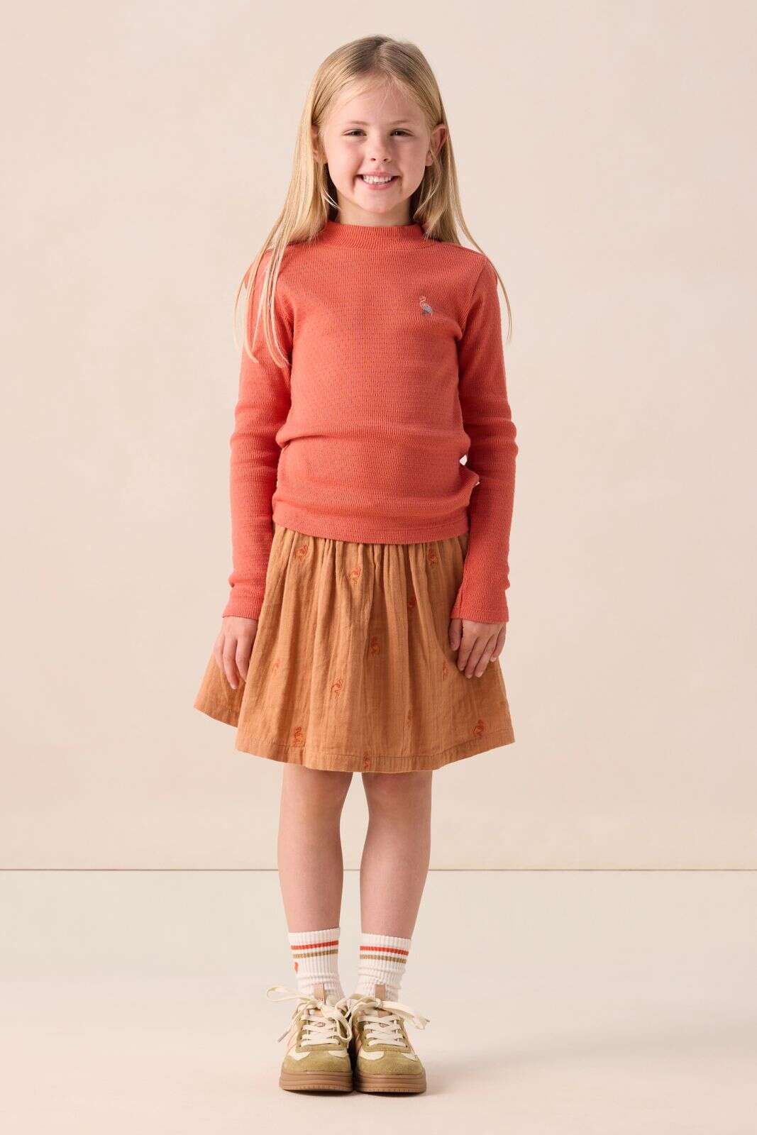 Lichtrode longsleeve