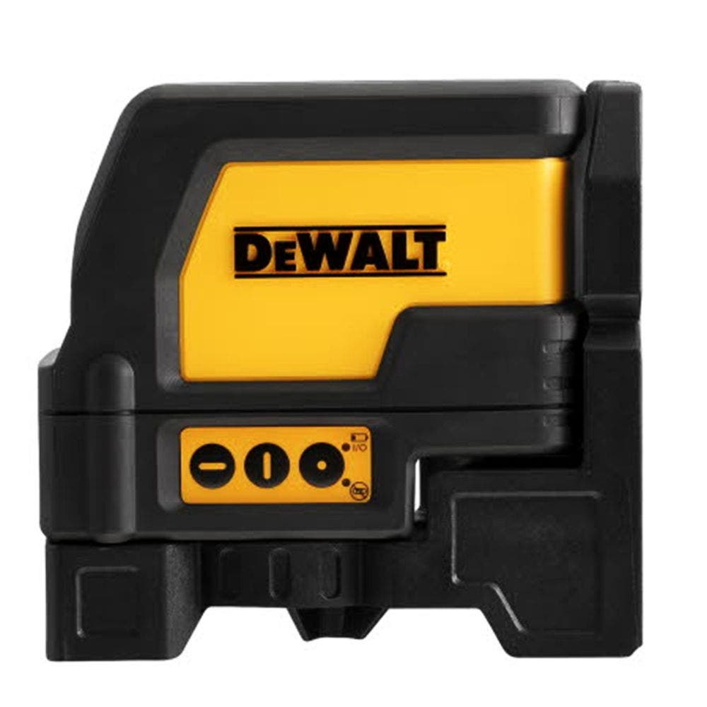 Niveau laser à lignes croisées DEWALT avec faisceau rouge d'aplomb DW0822-XJ