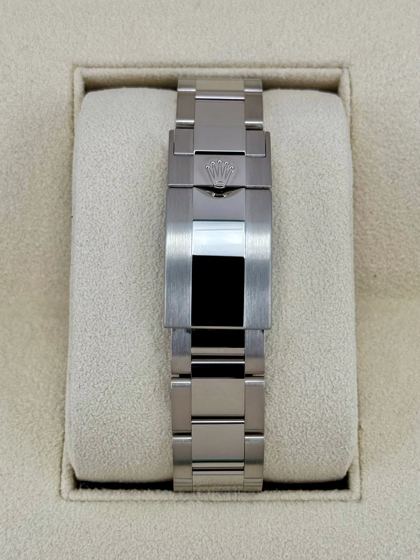 [Super Clone]RLX White Gold GMT-Master II 40mm Watch - Blue and Red Pepsi Bezel - Meteorite Dial - Oyster Bracelet (Ref # 126719BLRO )