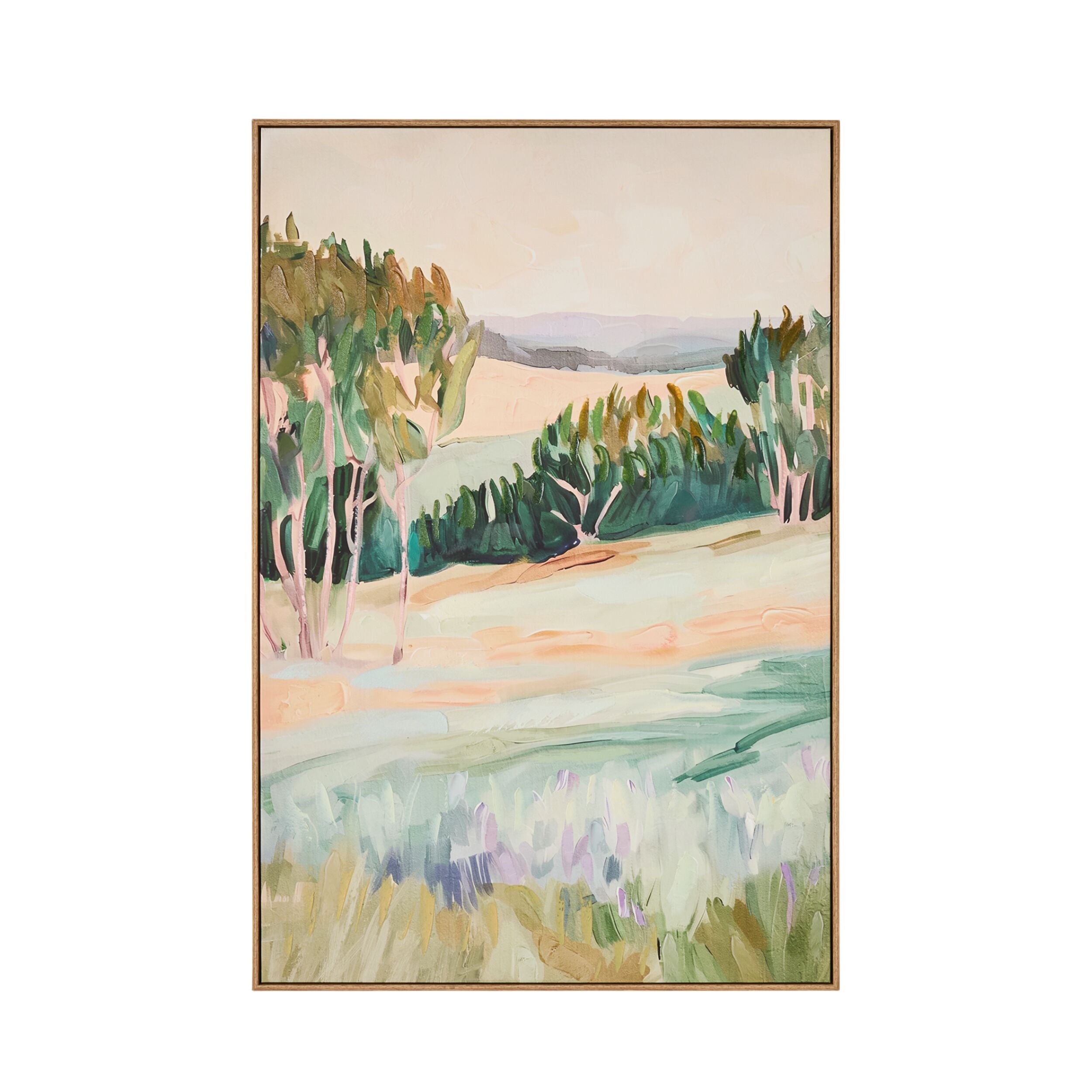 Wimmera Framed Canvas Print 82.5x122.5cm