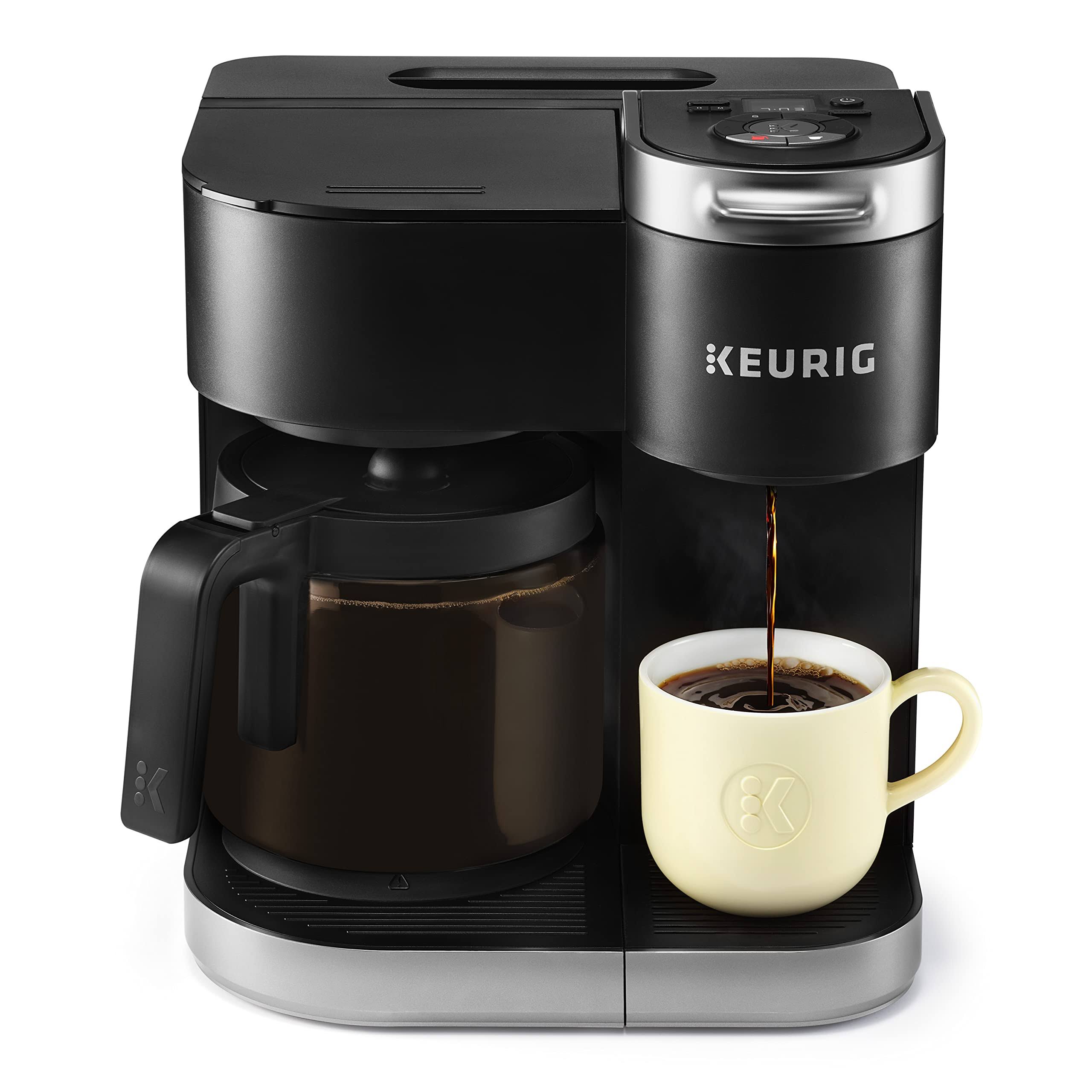 Keurig K-Duo Single Serve & Carafe Coffee Maker, Black