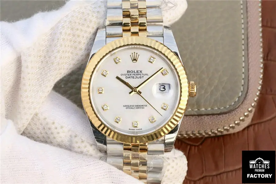 Rolex Datejust M126333-0018 EW Factory Yellow Bezel