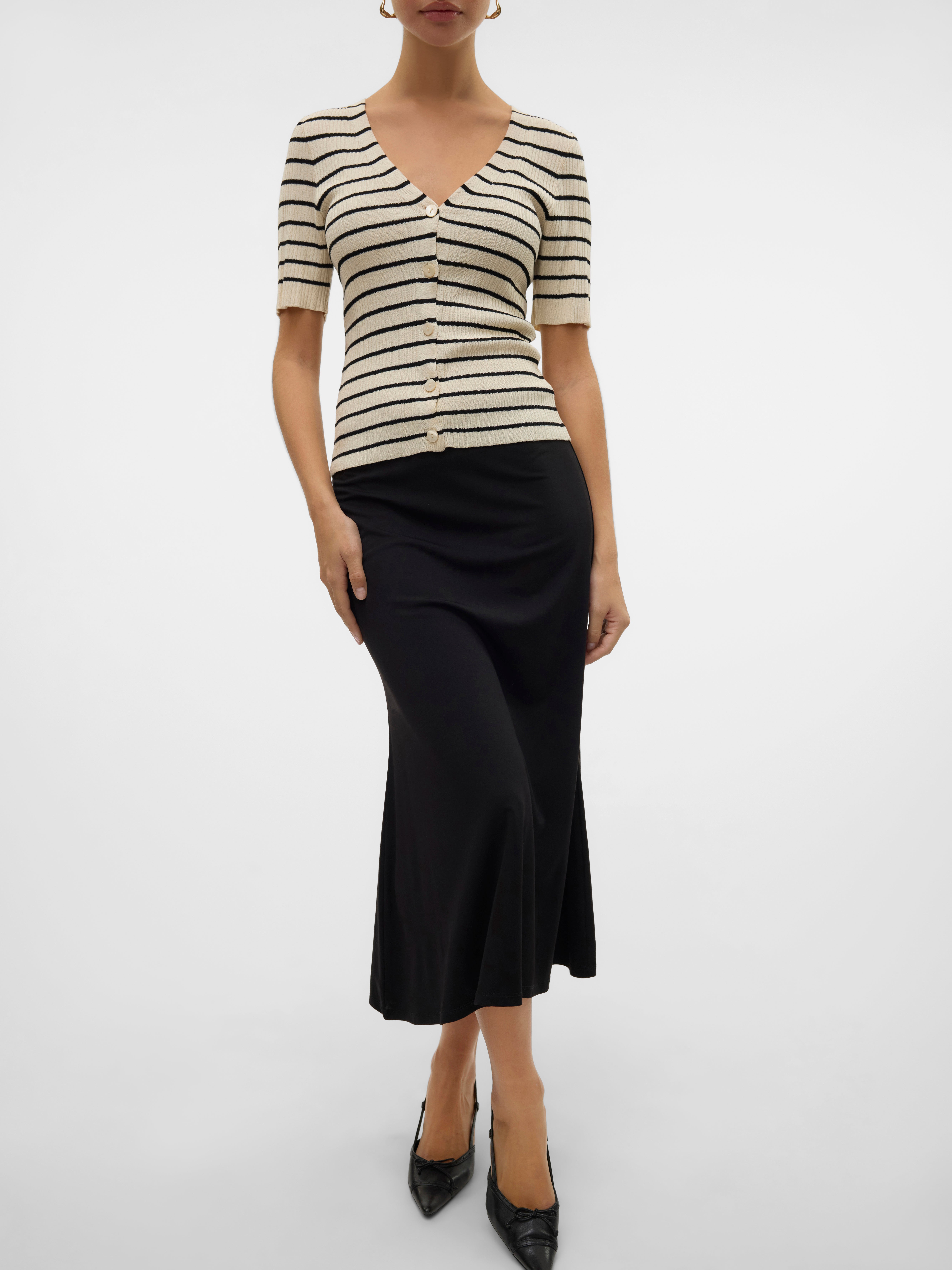 VERO MODA® VMROPER Mid waist Midi skirt