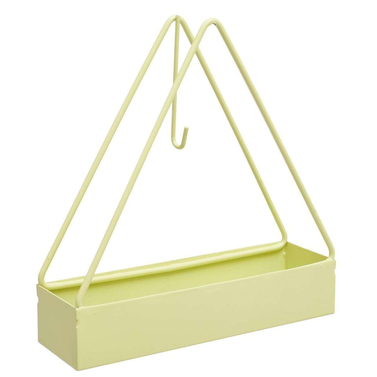 Support en métal jaune pour spirale encens anti-moustique 15x4,5xH15,5cm