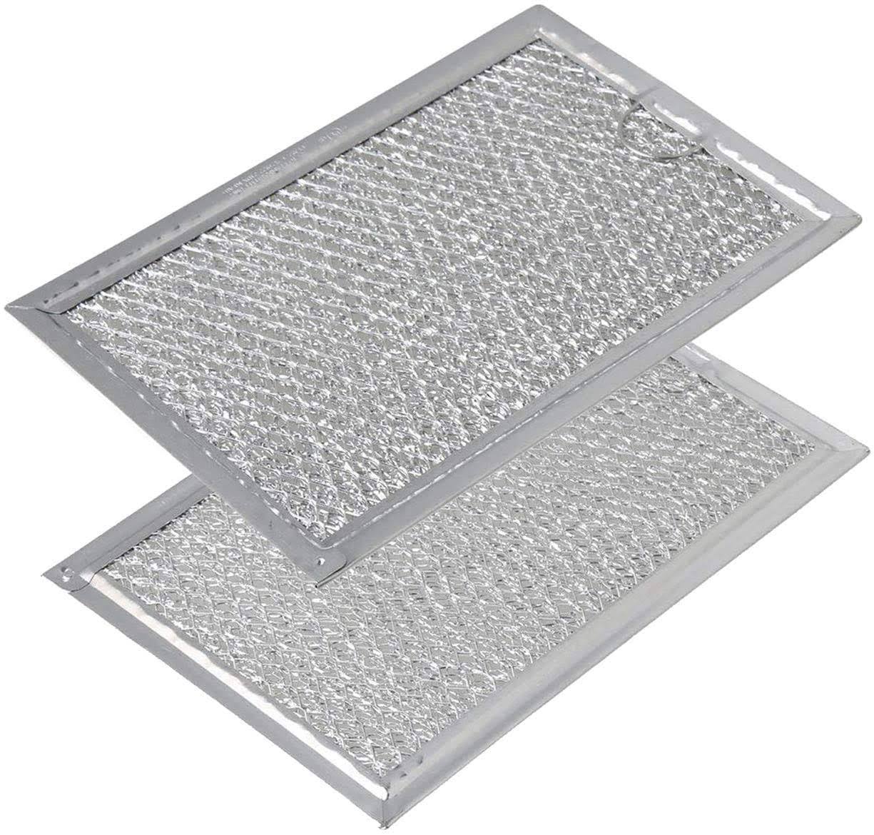 Compatible Aluminum Microwave Grease Filters for GE WB06X10608 AFF77-M 2 Pack