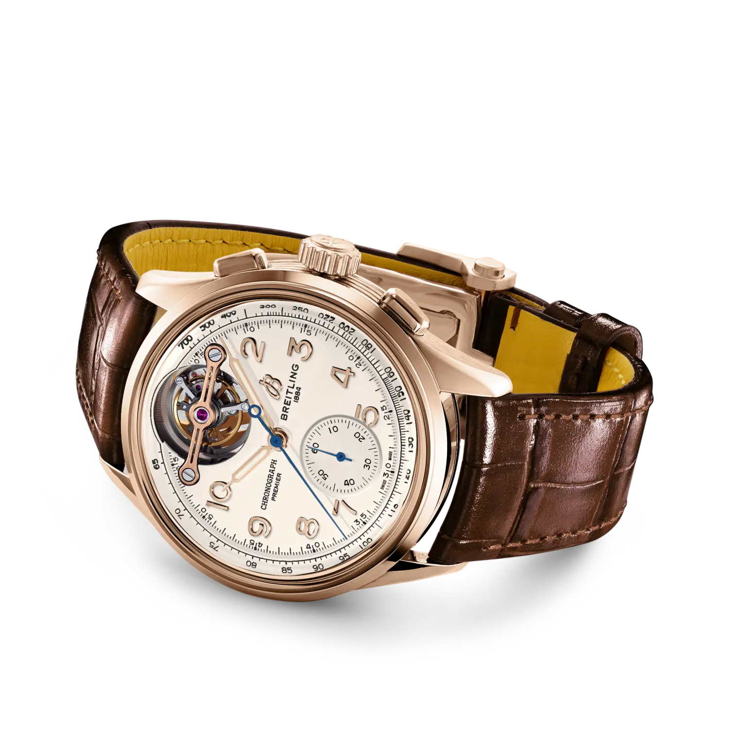 【Super Clone】Breitling Premier B21 Chronograph Tourbillon 42mm RB2120211G1P1