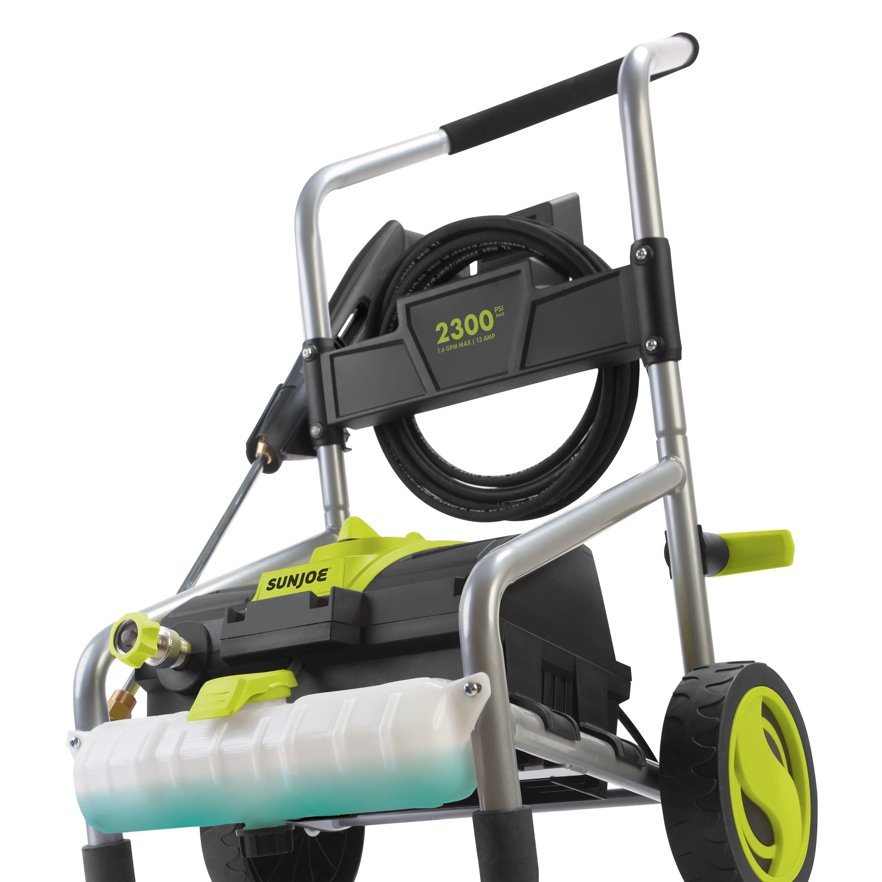 Sun Joe Electric Pressure Washer W/ Quick Connect Nozzles & Extension Wand, 13 - Amp