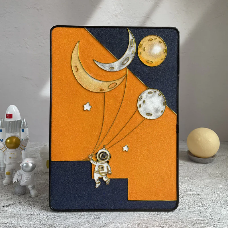 Astronaut,Beginner Cloisonné Enamel DIY Kit, with Tutorial& All Tools