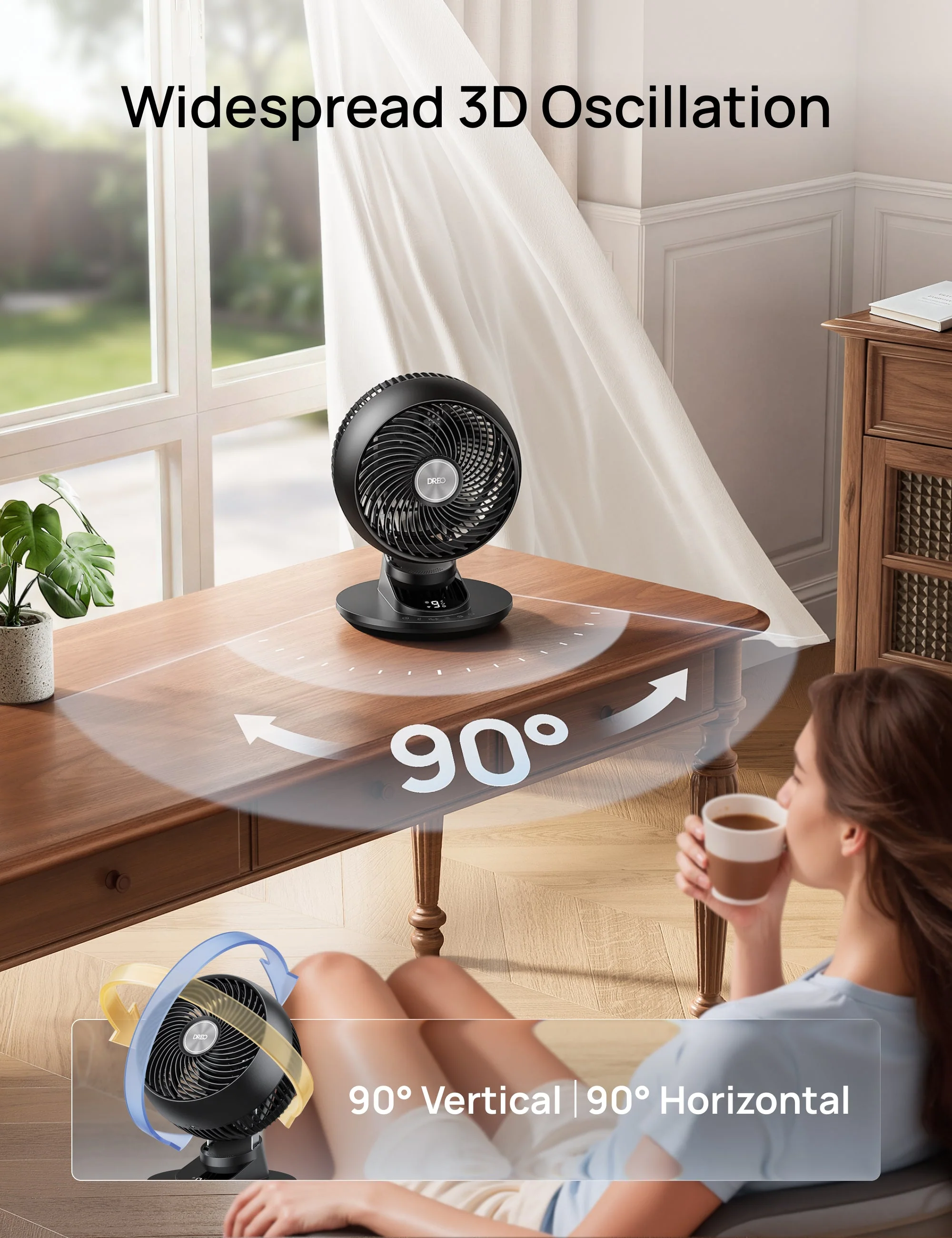 TurboPoly Table Fan 565S