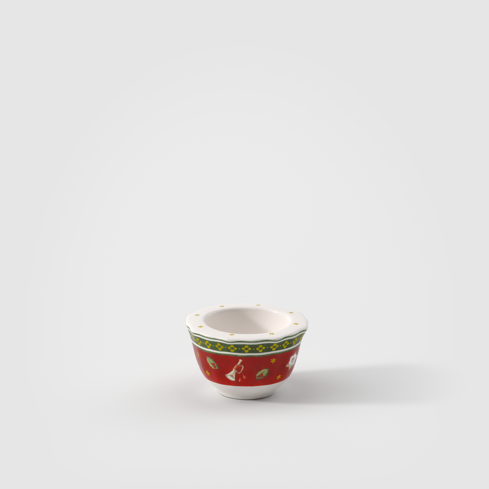 Toy's Delight Tealight holder - White, 2.4'' x 1.5''