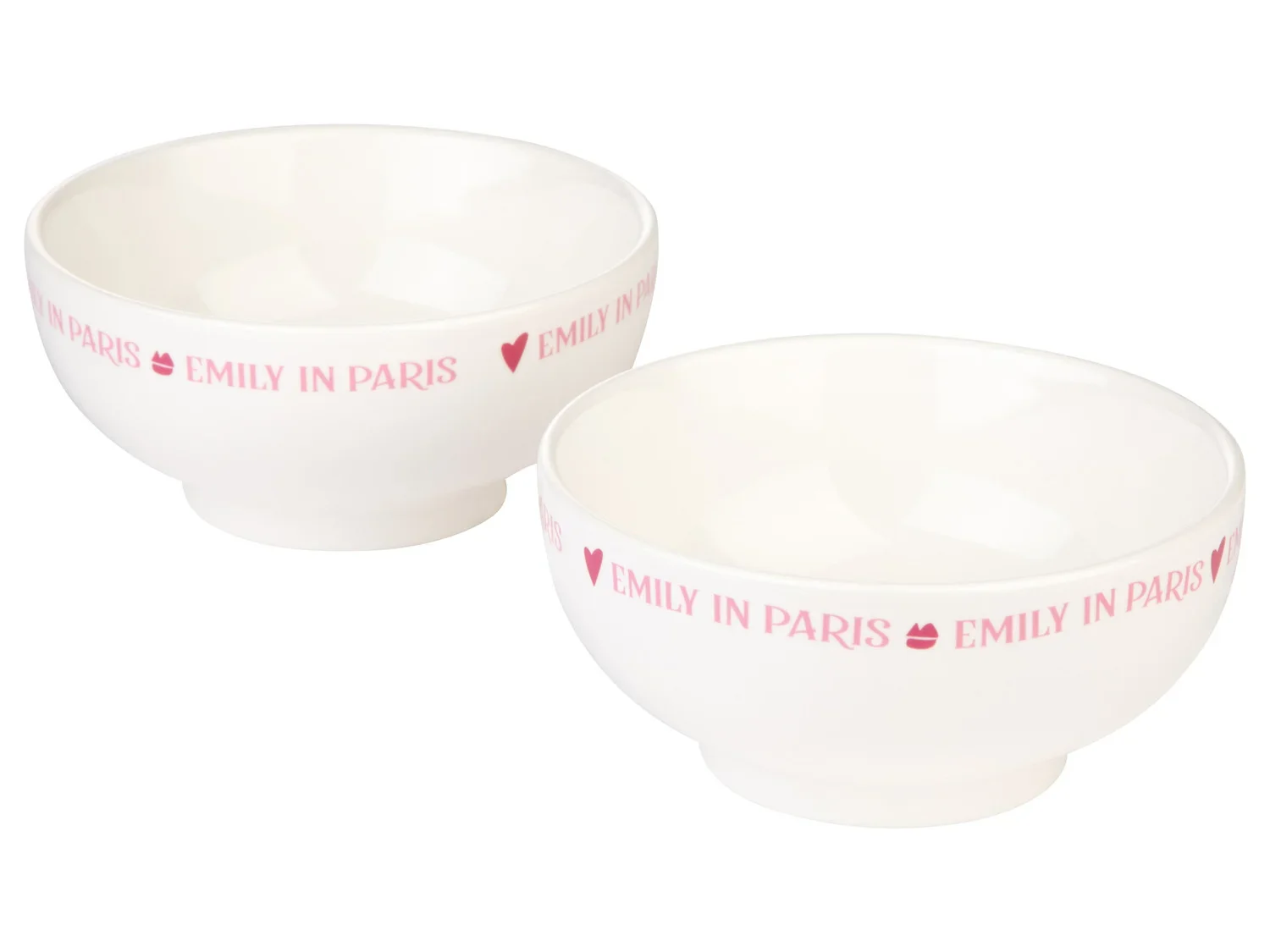 Set de tasses, assiettes ou bols Emily in Paris