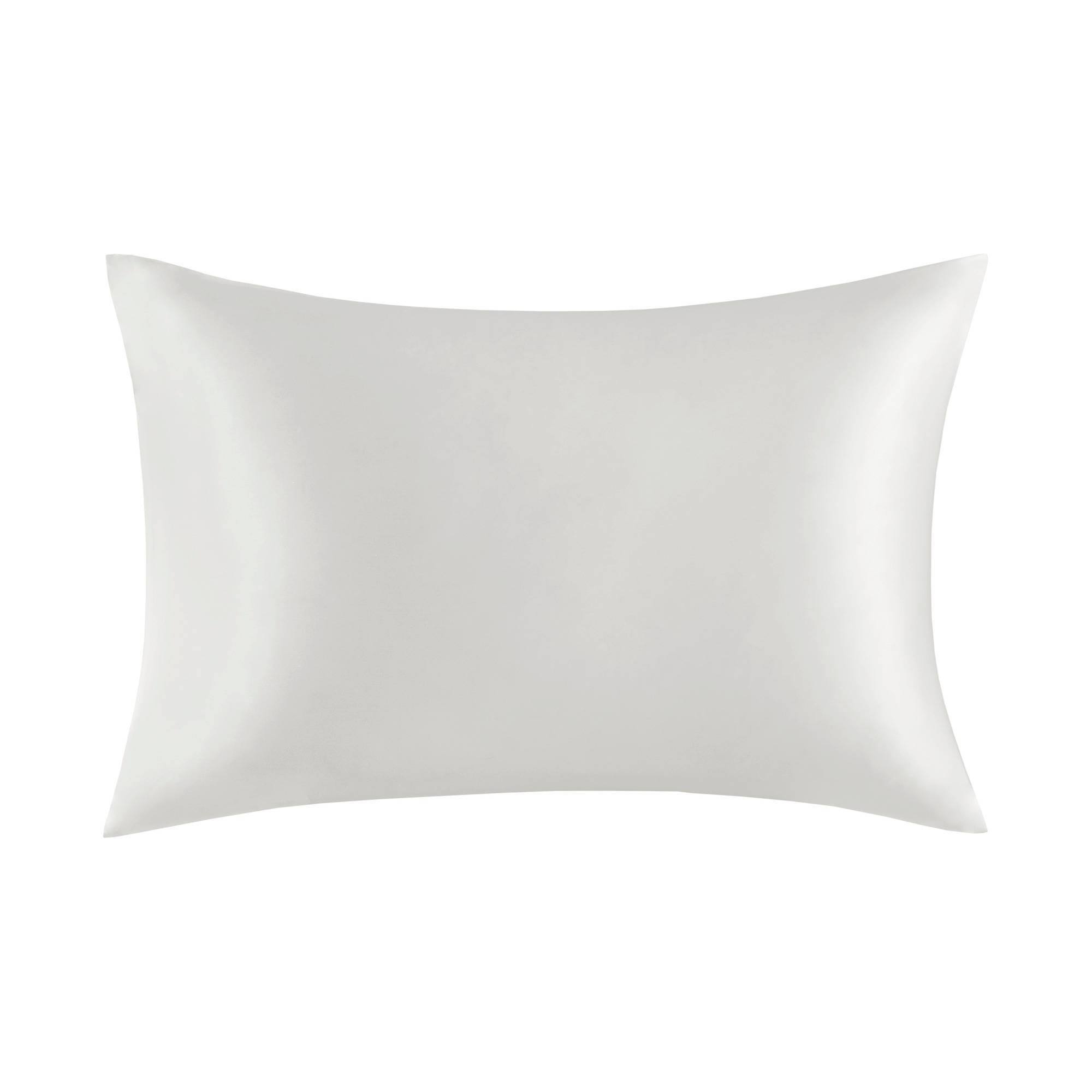 Madison Park Standard 100% Mulberry Silk Pillowcase | White