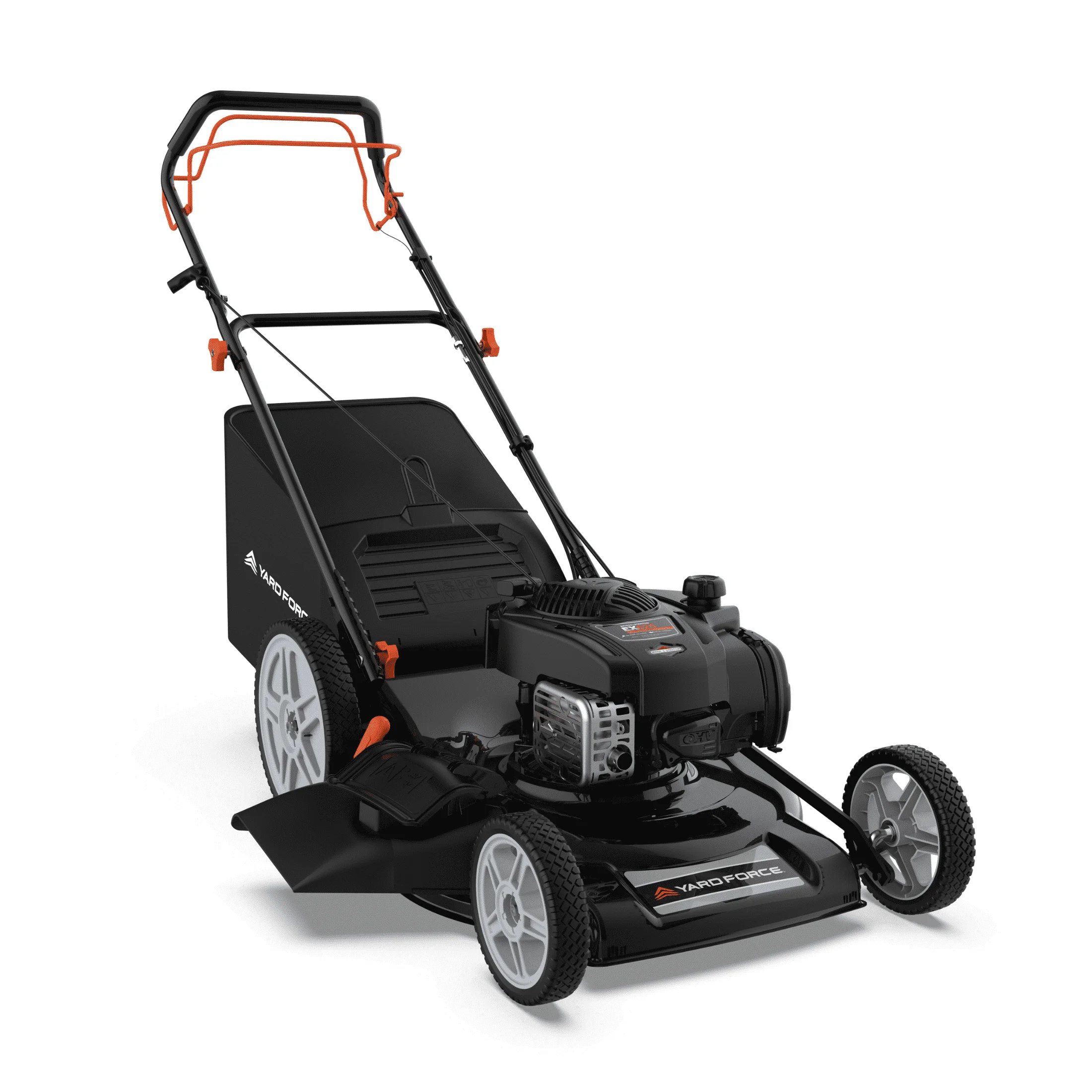Yard Force YF22 - 3N1SP Self - Propelled Lawn Mower - 150cc Briggs & Stratton Engine, 22 Steel Deck, 3 - in - 1 Cutting System, Single - Lever Height Adjustment, Compact Fold Handle, 2 - Year Warranty
