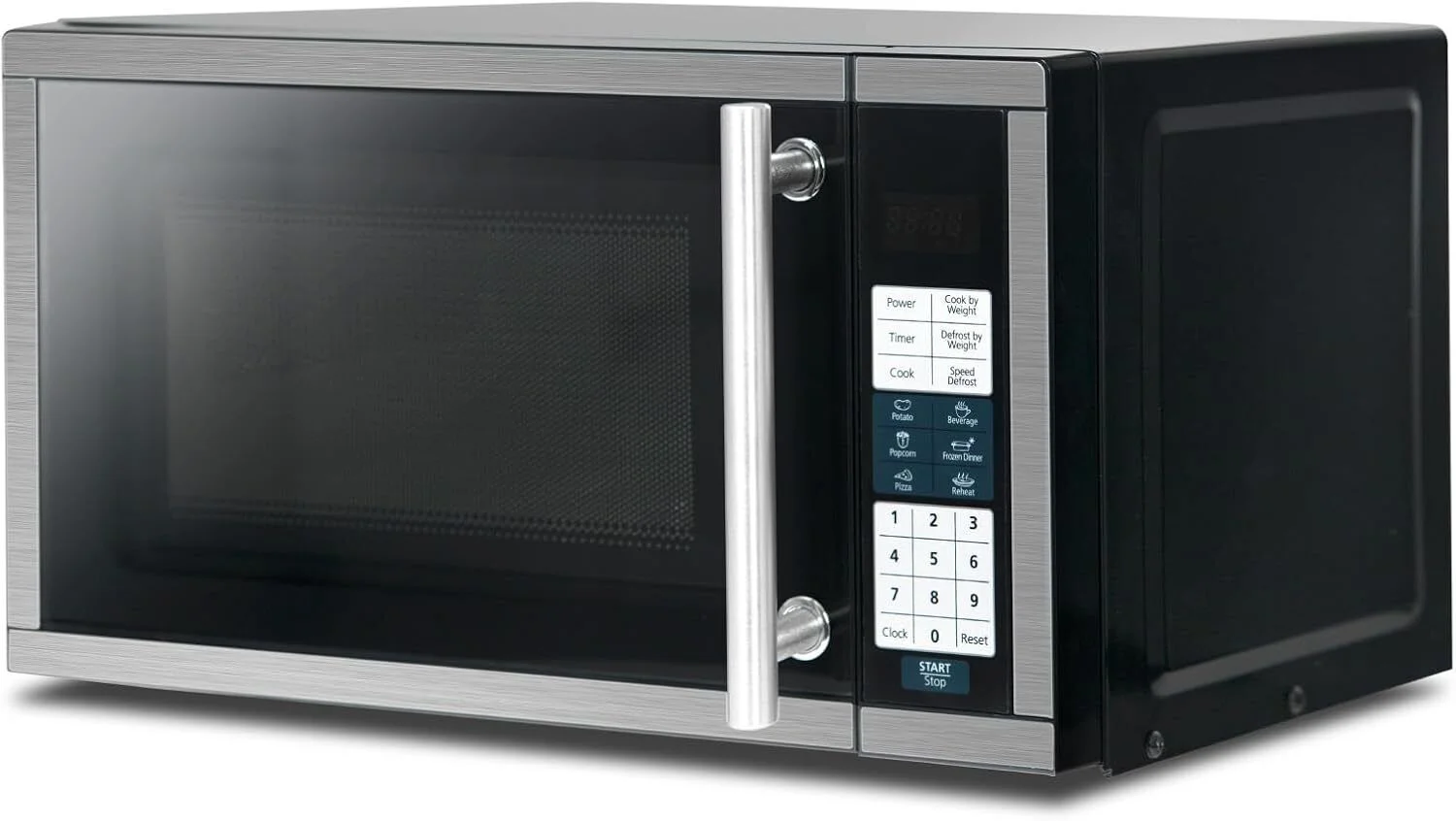 Countertop Microwave Oven 700W 10 Power Levels 6 Auto Menus 0.7 cu ft - Image 2