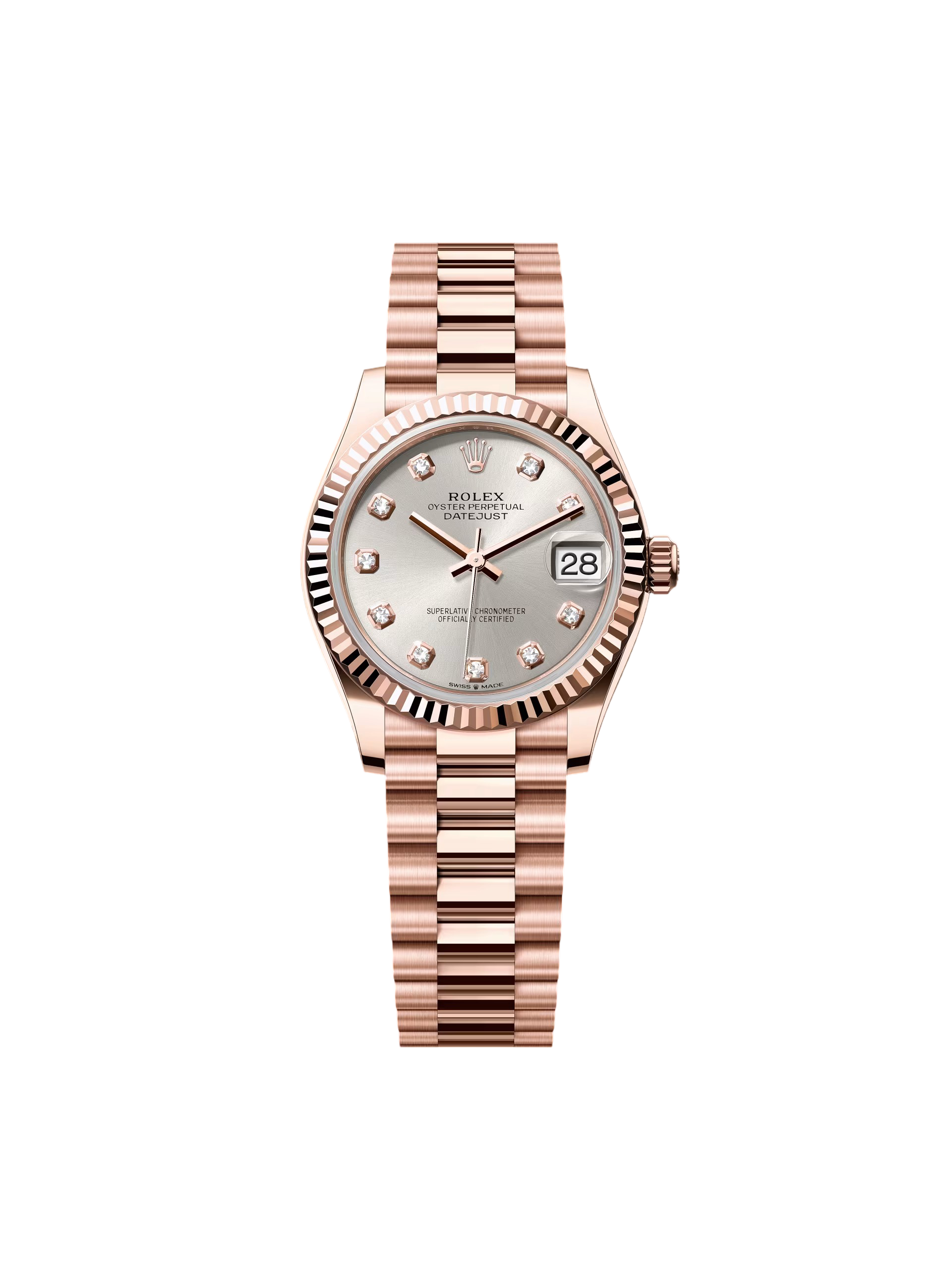 【Super Clone】RLX Datejust m278275-0039 Silver 31mm Dial
