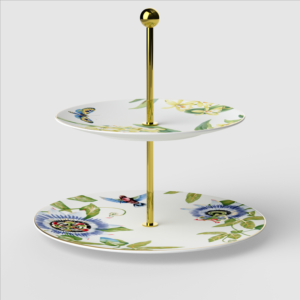 Amazonia 3 Tier Stand - Multi-colored, 10.8'' x 10.8''