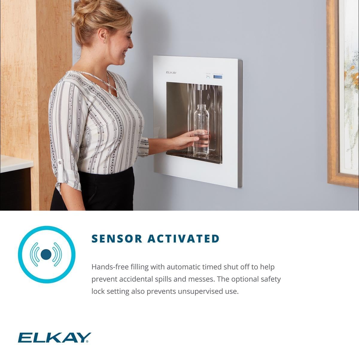 Elkay LBWDC00WHC Water Dispenser, Aspen White