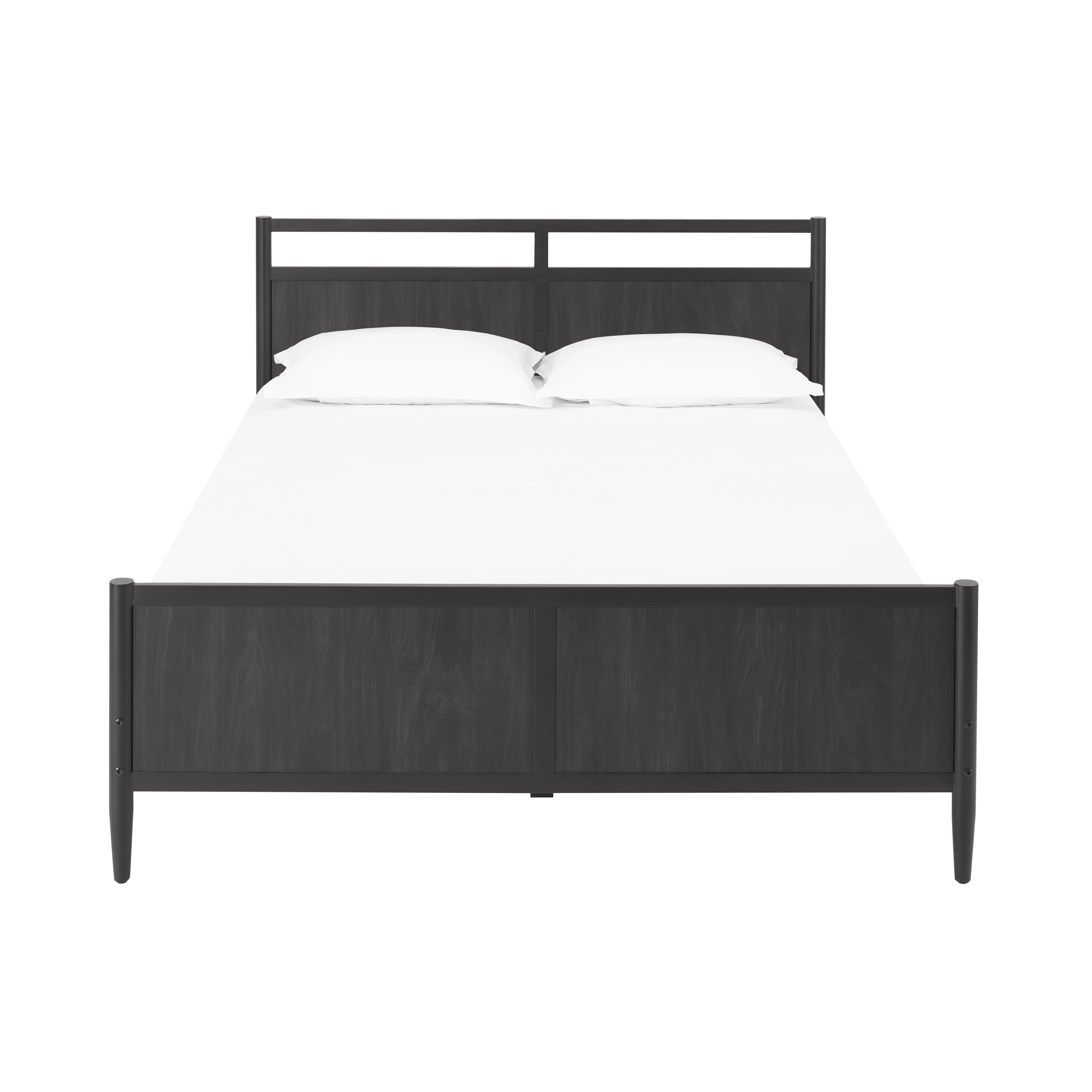 Better Homes & Gardens Oaklee Queen Bed, Charcoal Finish