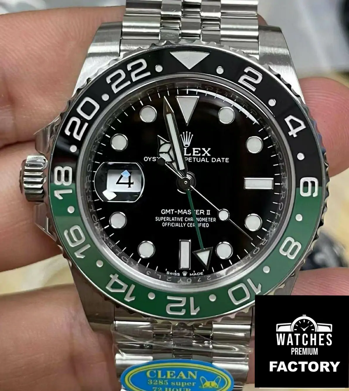 Rolex GMT Master II M126720VTNR-0001 Clean Factory V3 Ceramic Dial Bezel