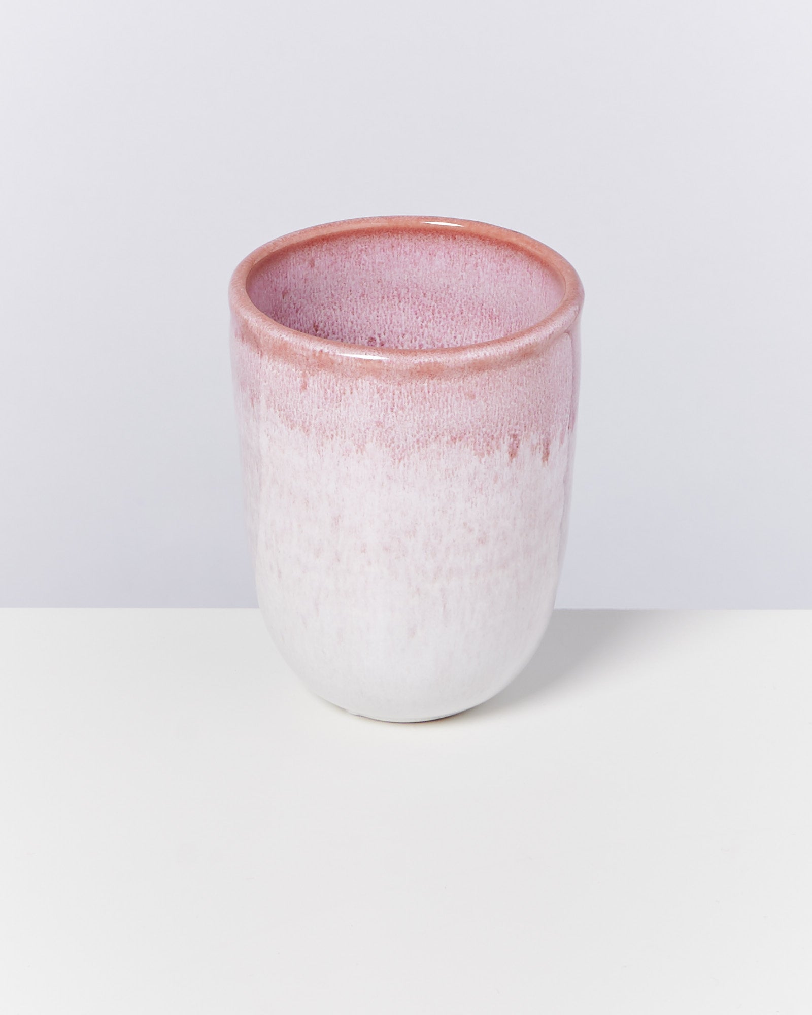 COPA ALTO - LARGE CUP PINK WHITE SET OF 4