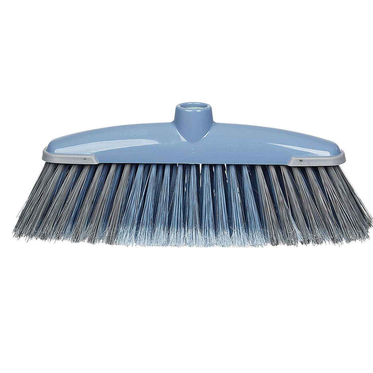 Tête de balai à visser bleu et gris