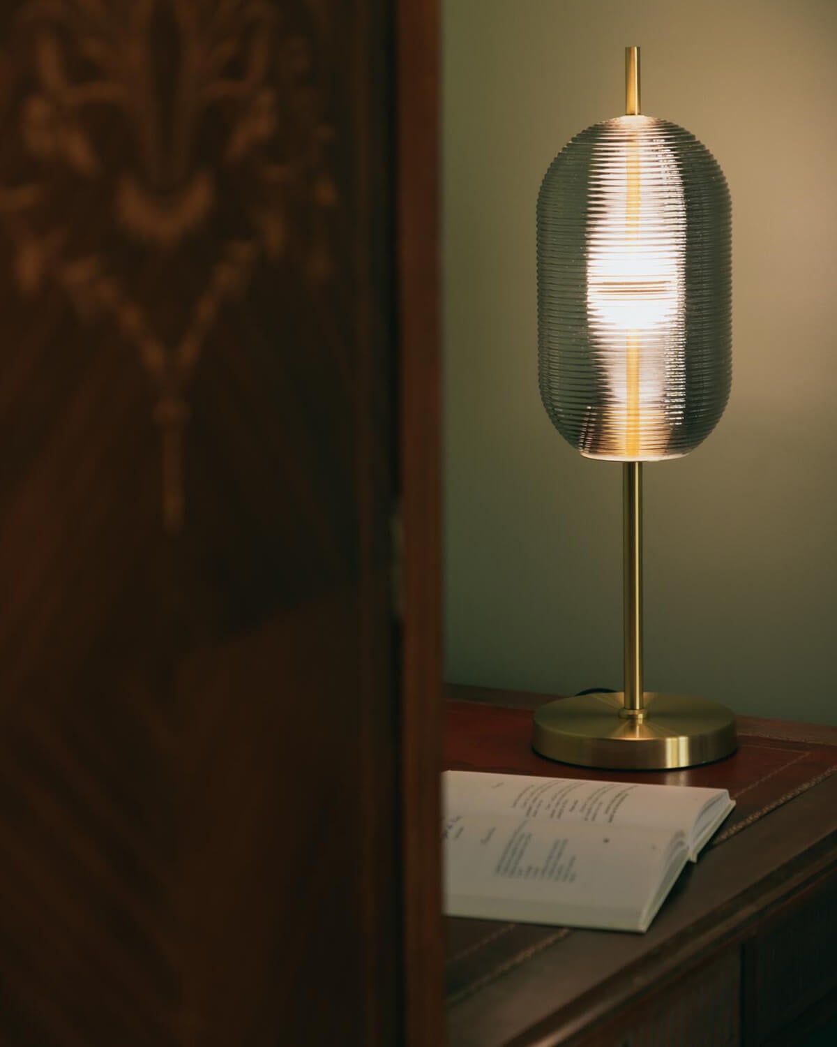 Samil - Lámpara de Mesa Dimmable LED de Metal Samil