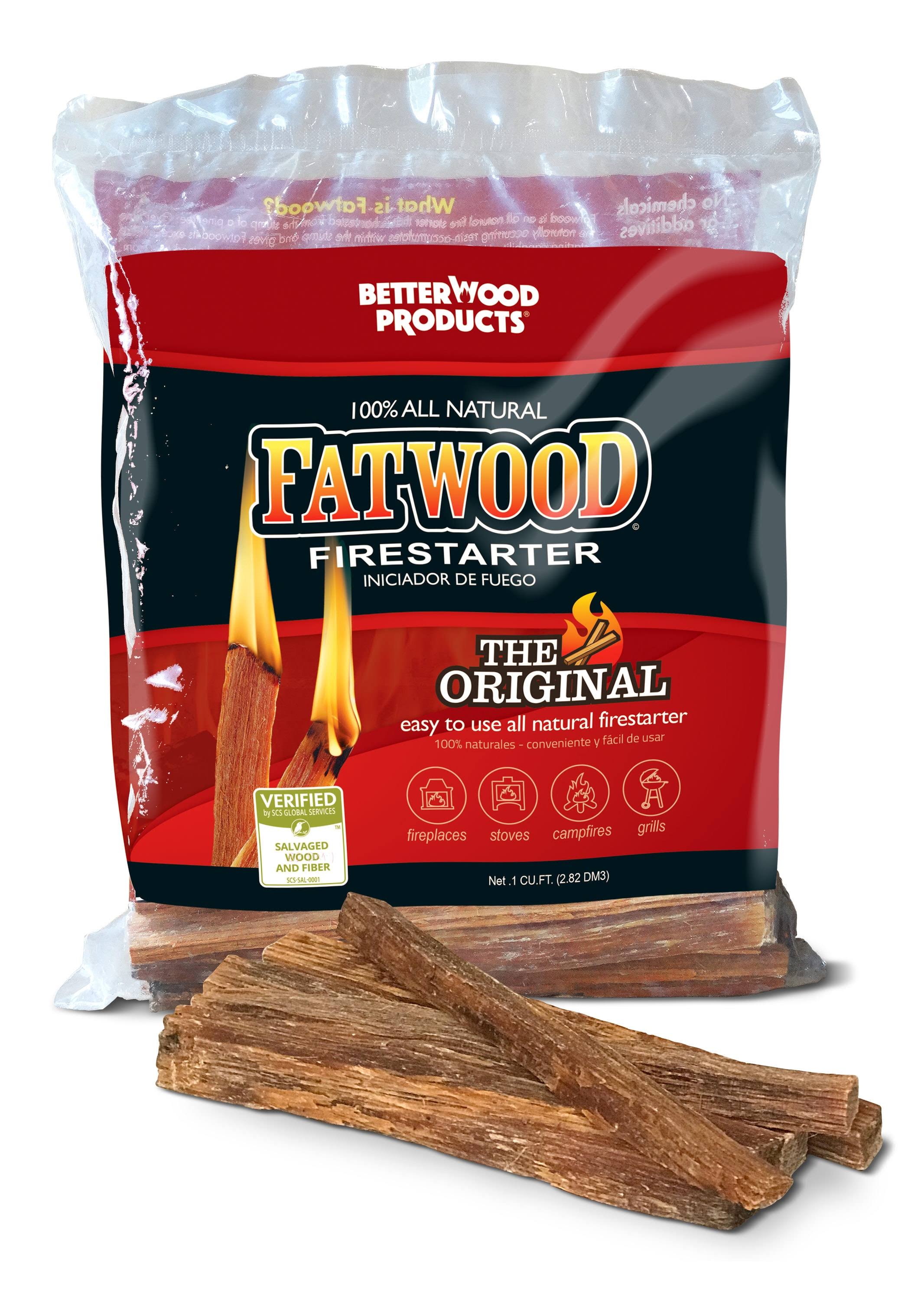 4 Pound Fatwood 4-lb Natural Firestarter