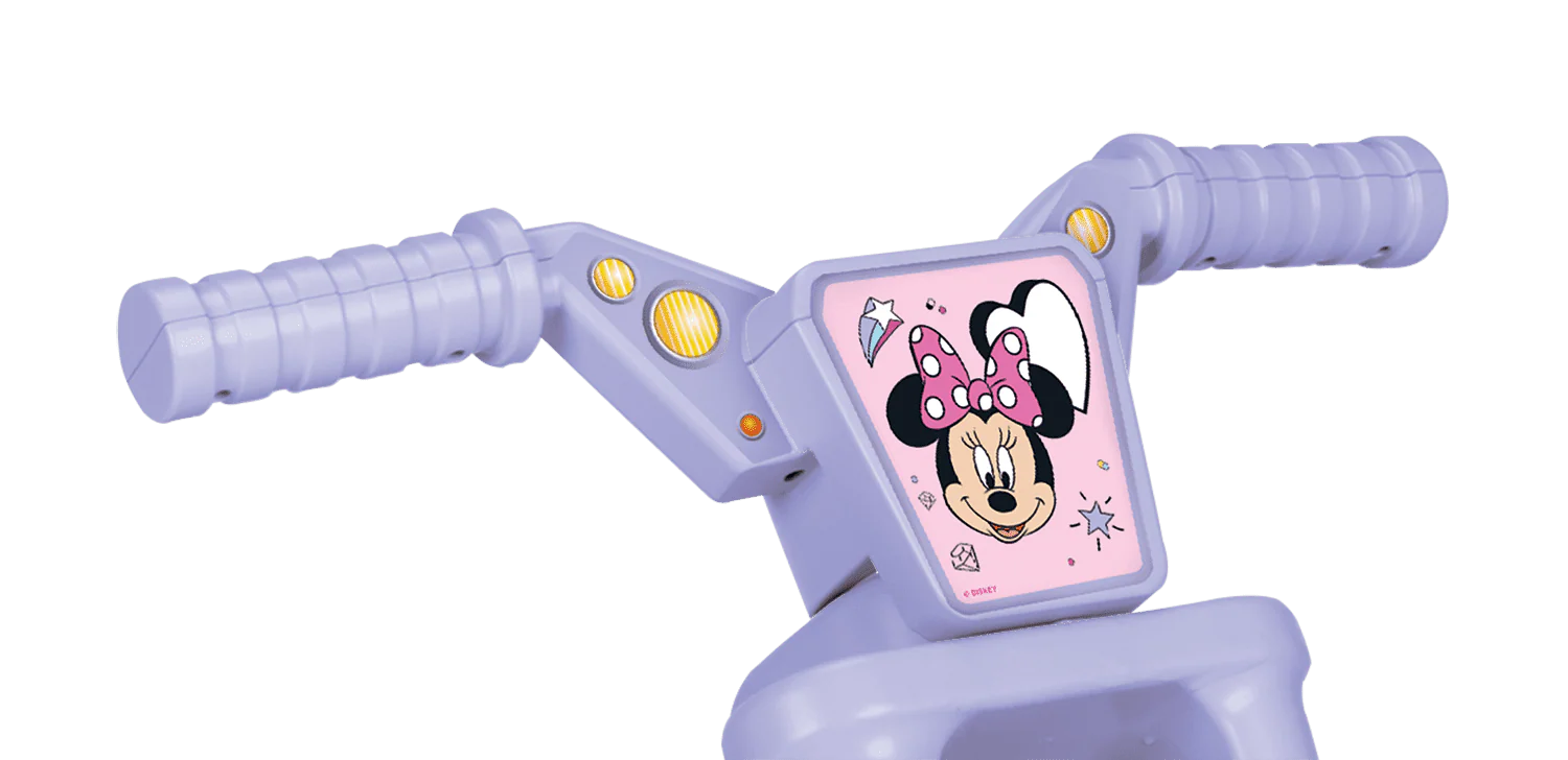 Minnie Mouse 10 inch Flywheel Tricycle Ride on with Lights and Sound Effects Image 3