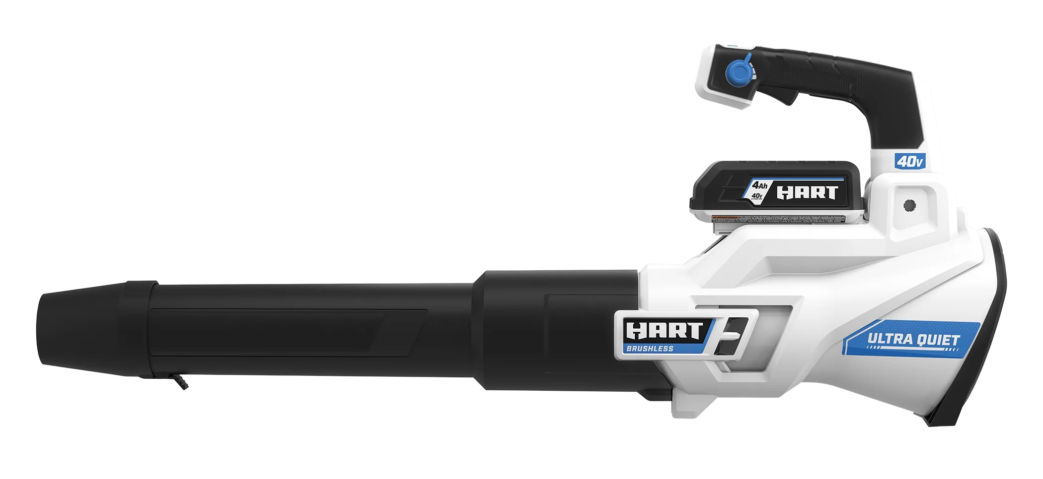 40V 155 MPH at 600 CFM Cordless Brushless Axial Leaf Blower Kit, (1) 4.0Ah Lithium-Ion Battery - Image 7