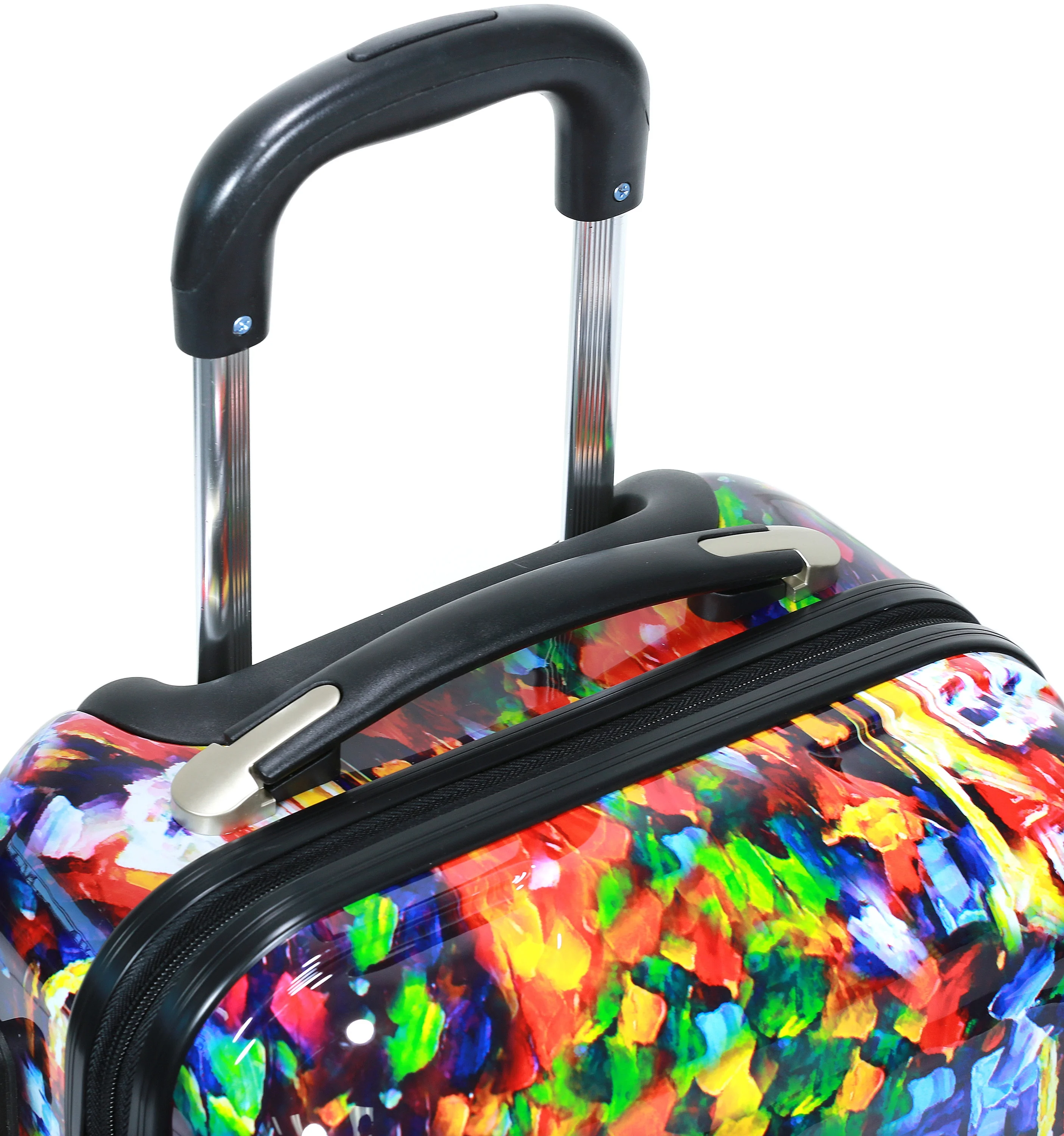Dejuno Parisian Nights Hardside 3 - PC Spinner Luggage Set