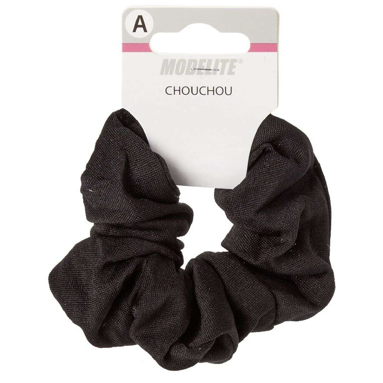 Chouchou en maille noir