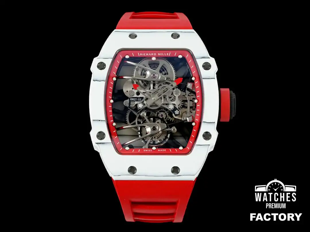 Richard Mille RM27-02 Rafael Nadal Tourbillon RM Factory Red Rubber Strap