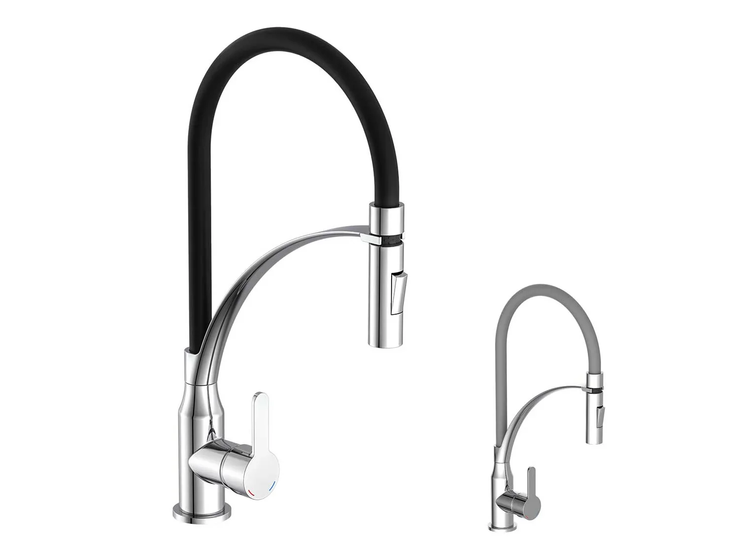 Eisl Robinet d'vier cuisine avec douche  vaisselle et tuyau interchangeable