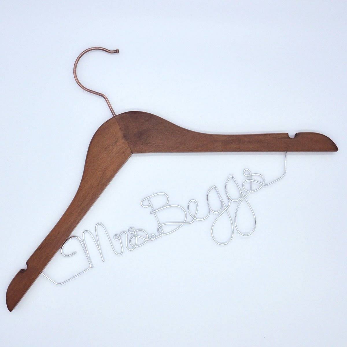 Wedding Hanger Custom Bridesmaid Hanger Bachelor Party Decoration