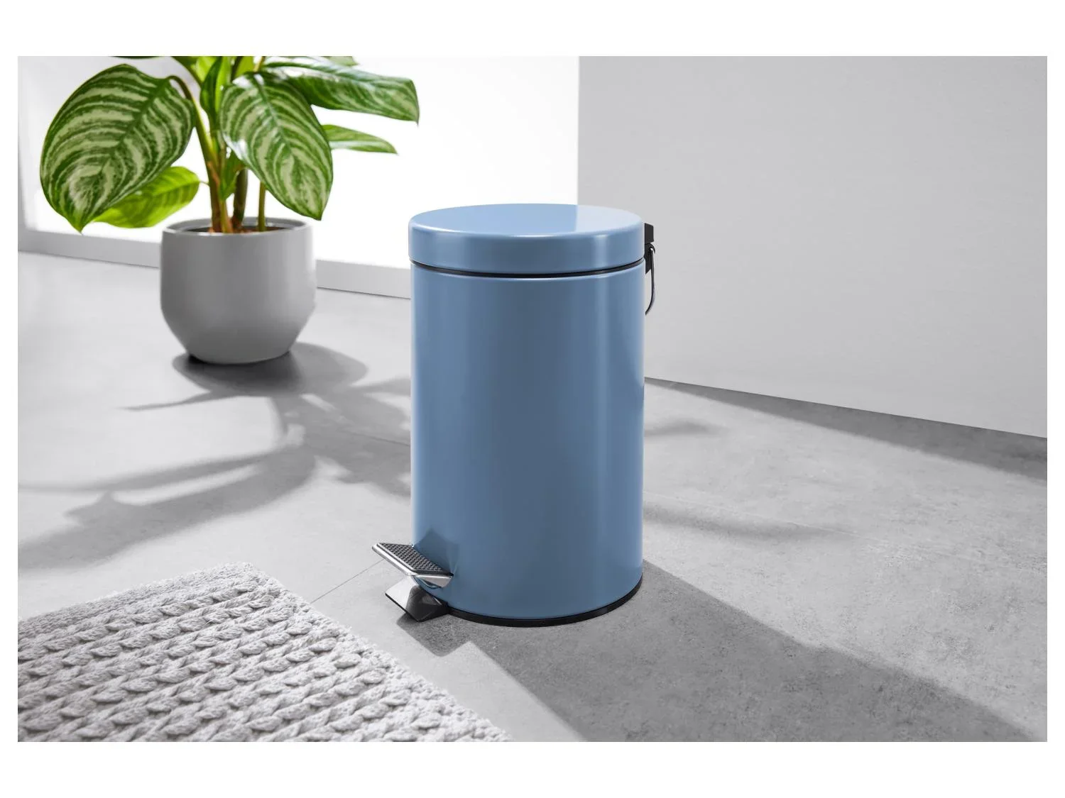 LIVARNO home Poubelle de salle de bains, 3 L