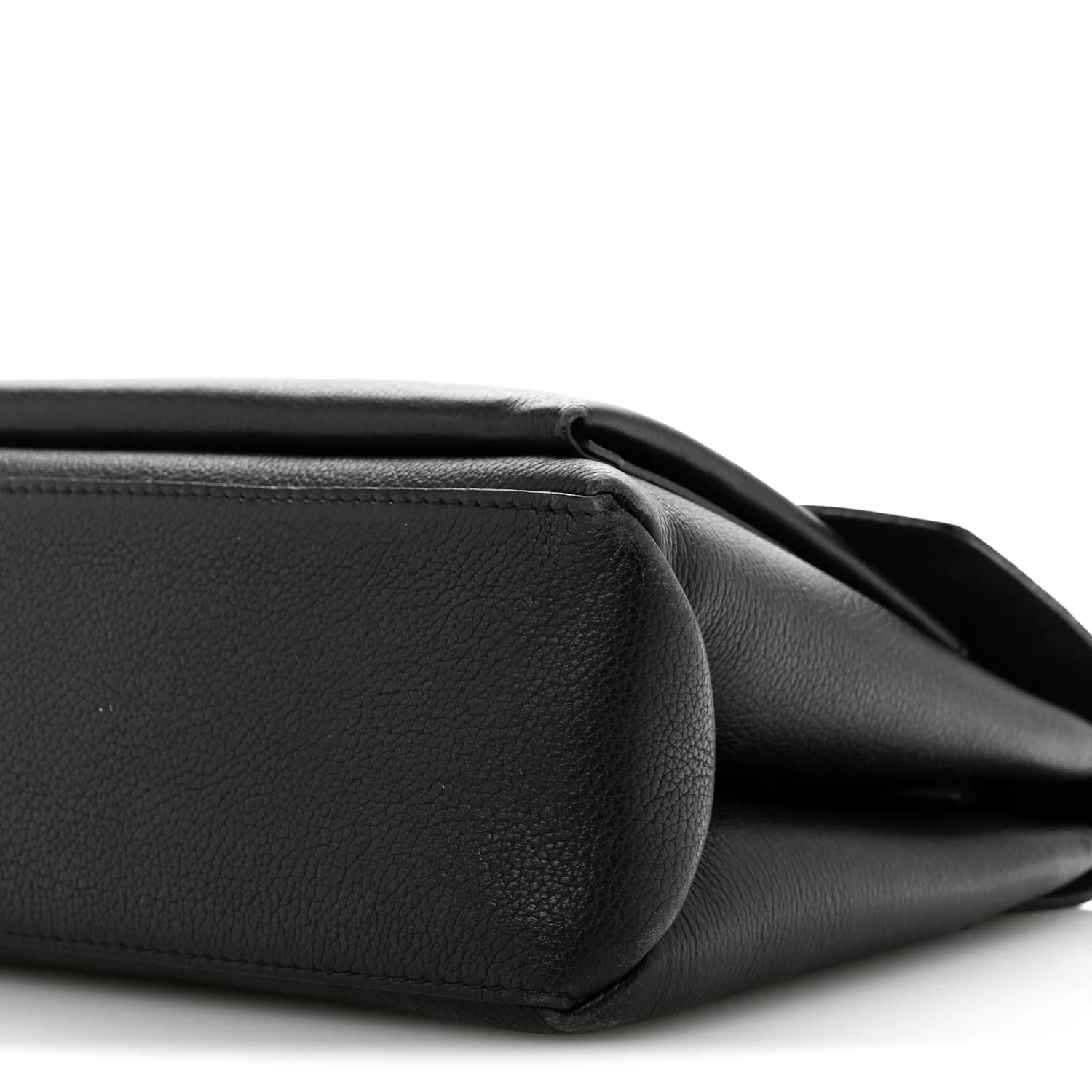 Soft Calfskin My Lockme Studs Black