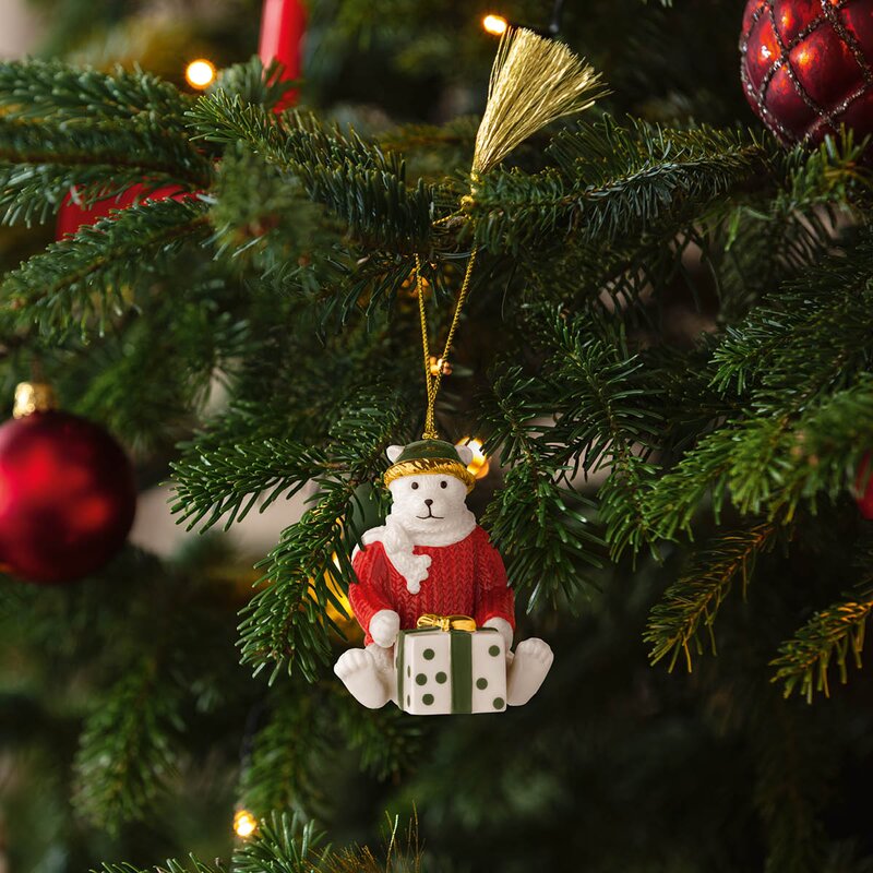 Christmas Classic ornament teddybjørn 2026 gull