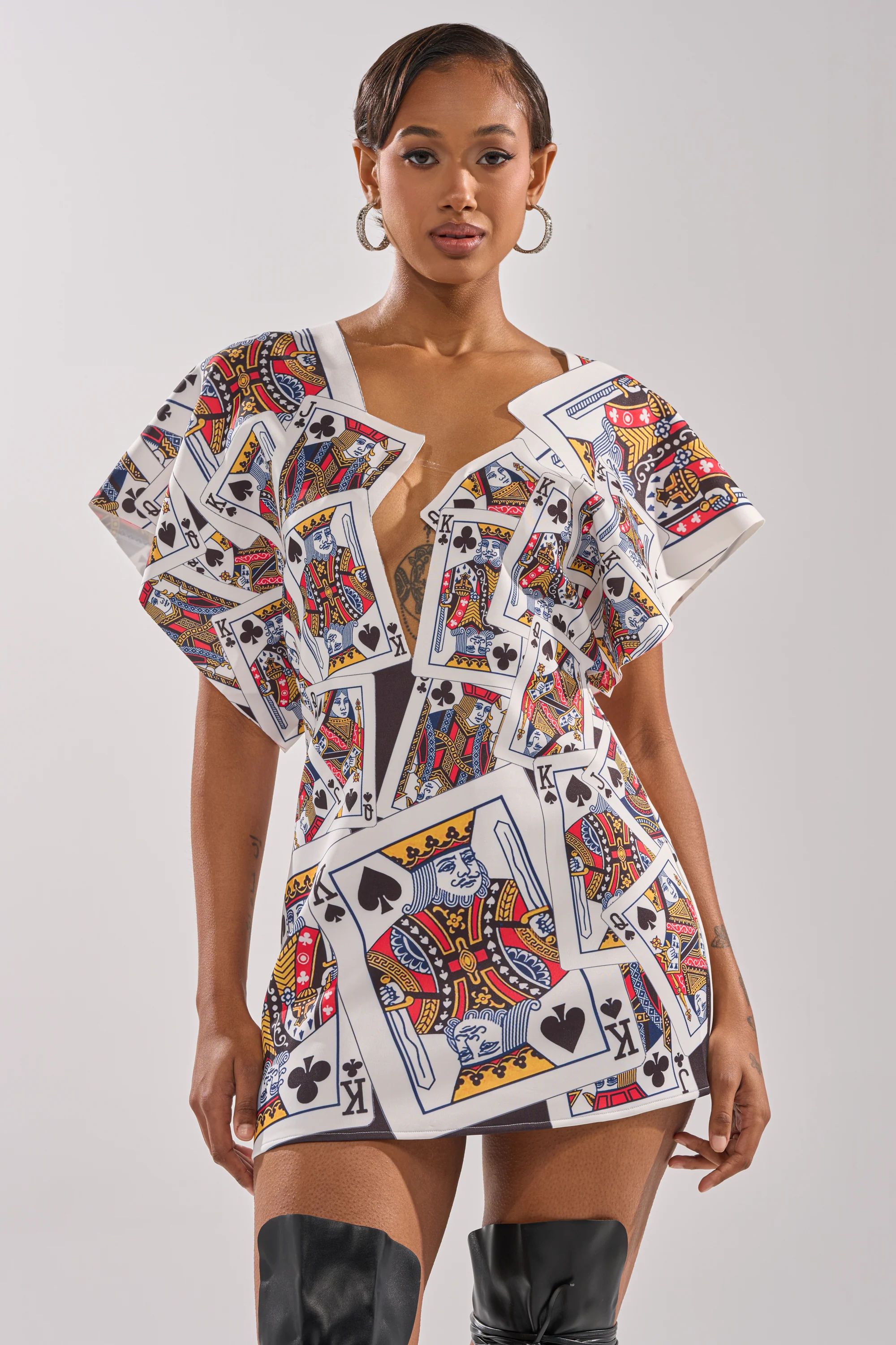 HOUSE OF CARDS MINI DRESS - Akira Store