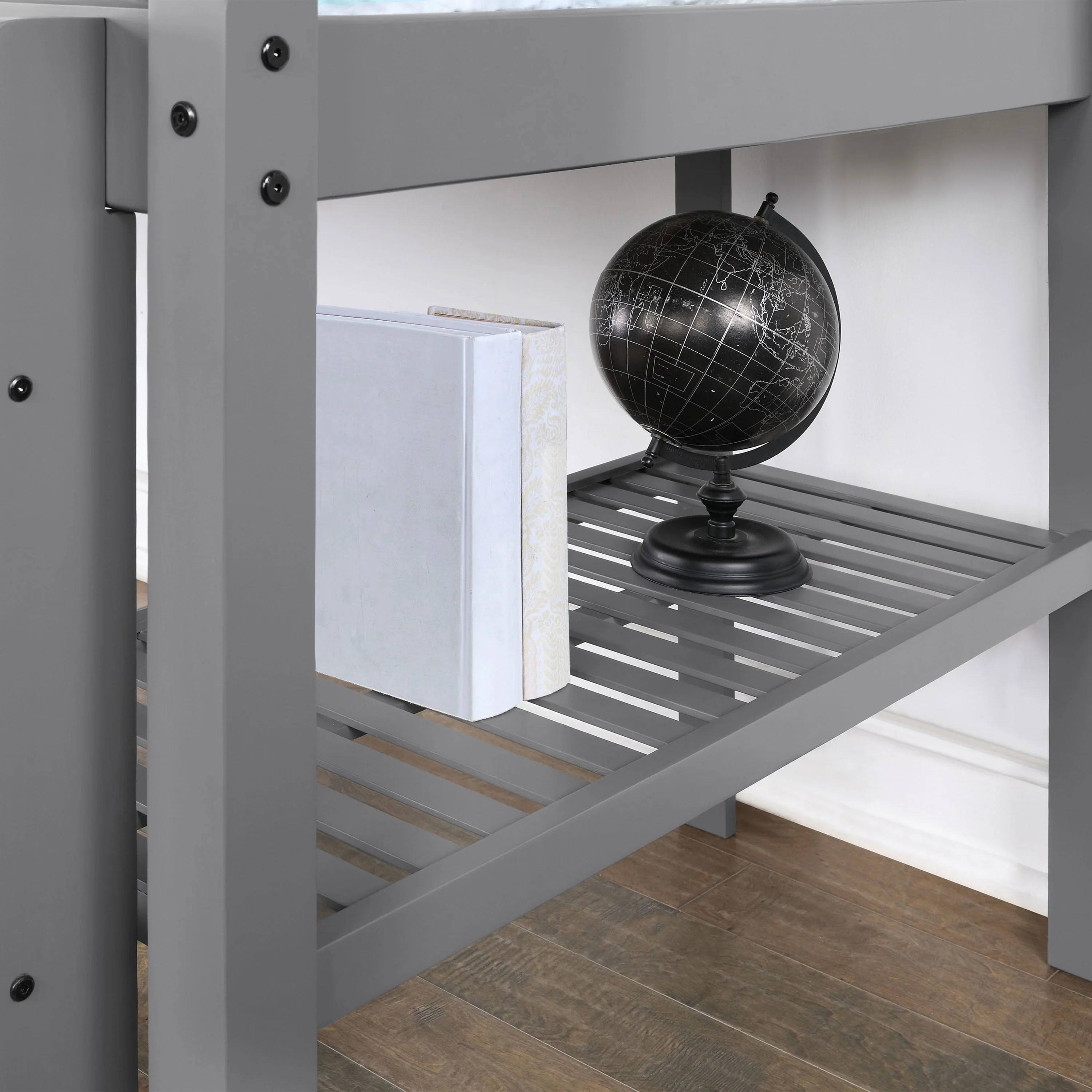 Better Homes & Gardens Twin Loft Bed with Shelf