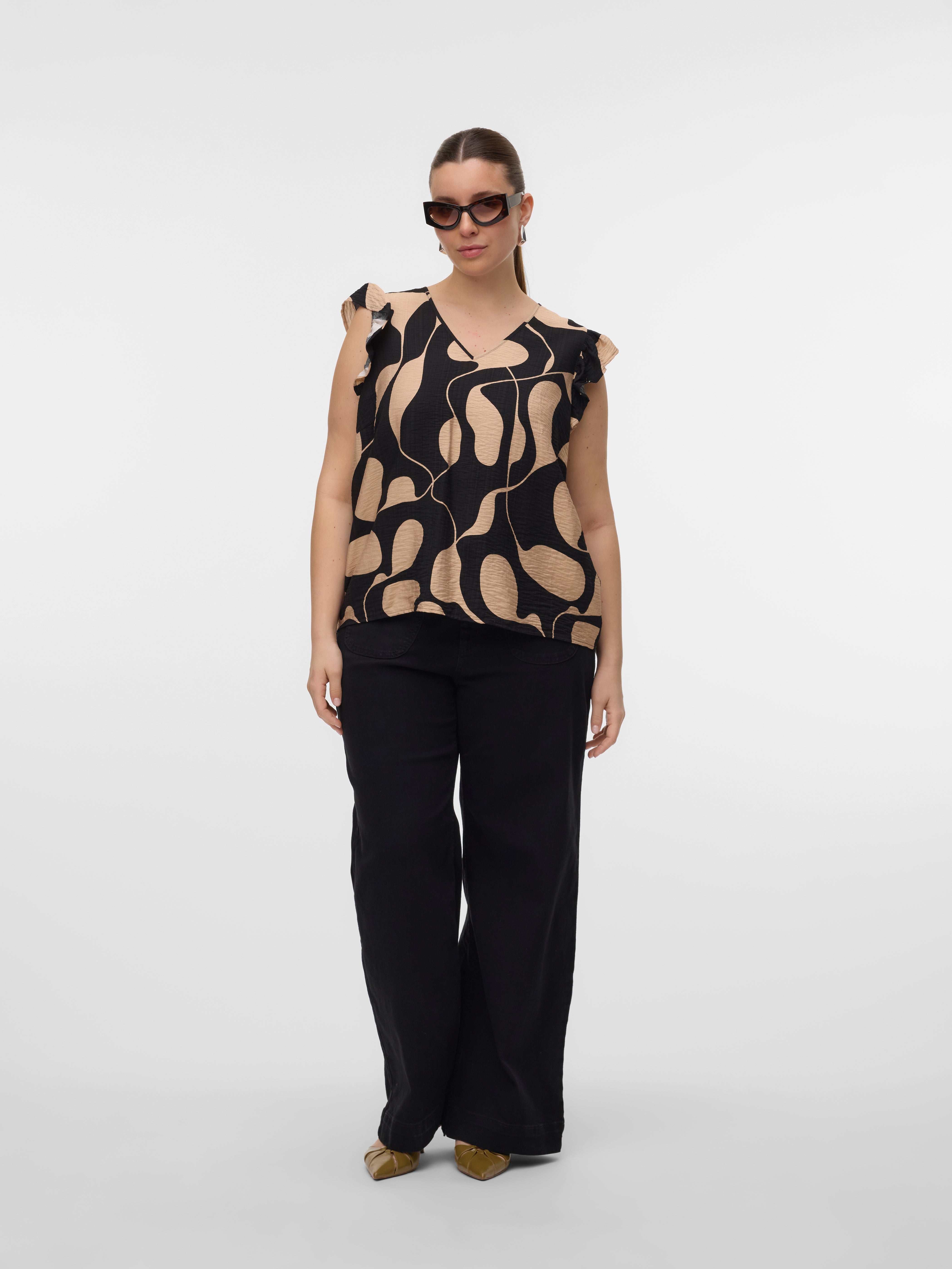 VERO MODA® VMCKAYLA High rise Wide Leg Fit Jeans