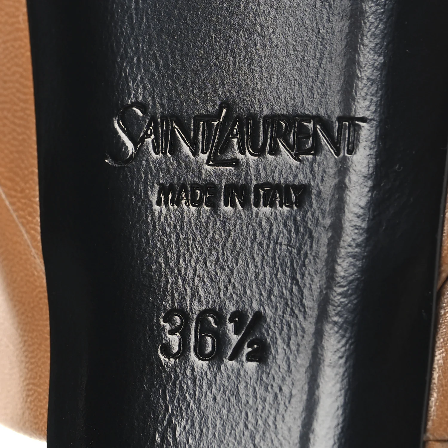 Smooth Calfskin La Scandale 110 Sandals 36.5 Dark Macademia 36.5