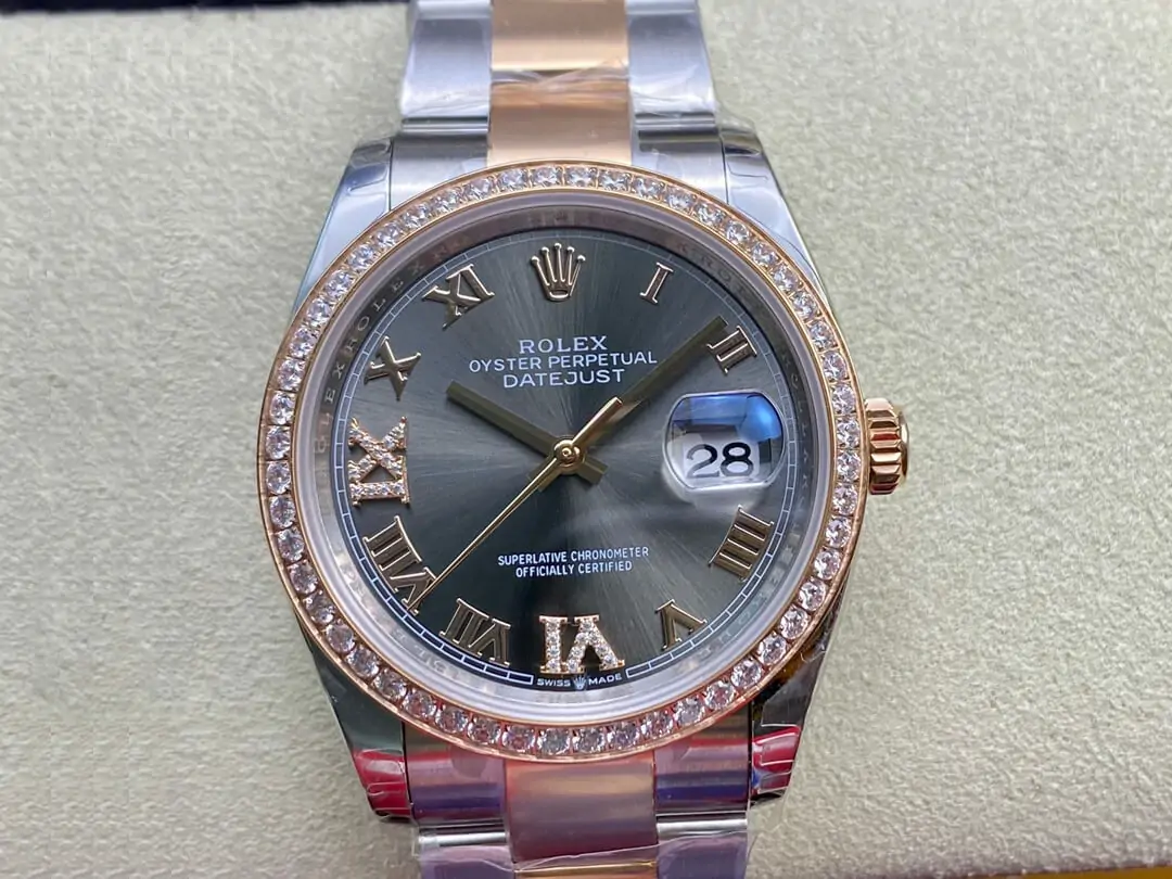 Rolex Datejust M126281RBR-0012 EW Factory Grey Dial