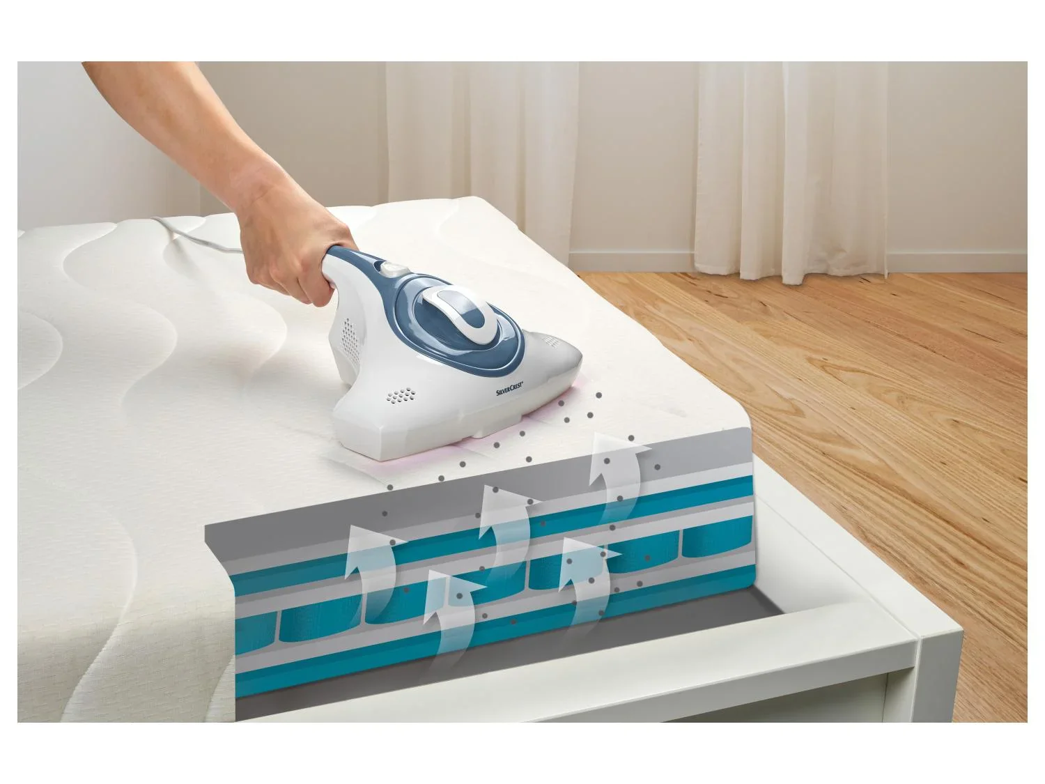 SILVERCREST Aspirateur anti-acariens